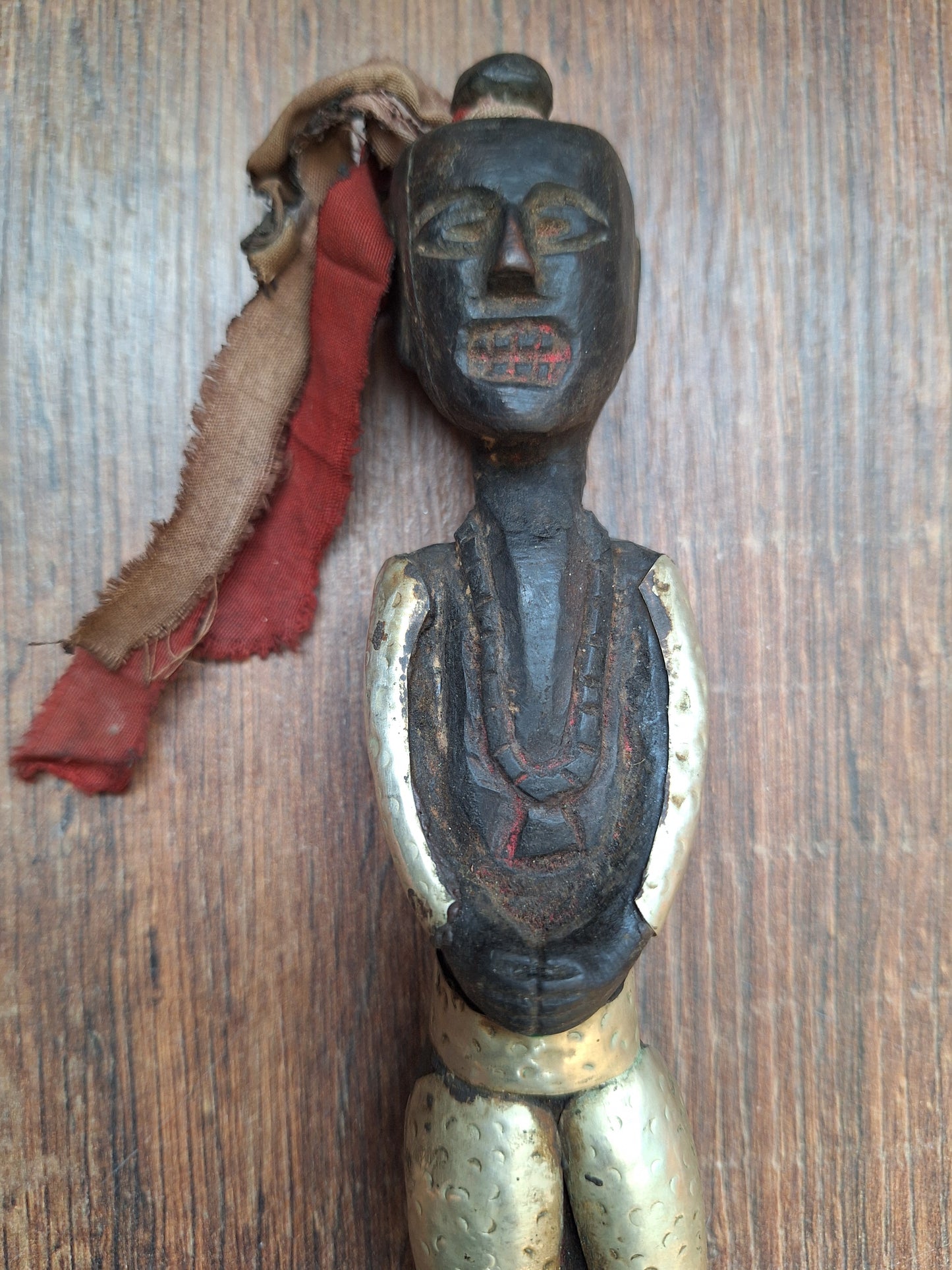 Antique wooden phurba #49