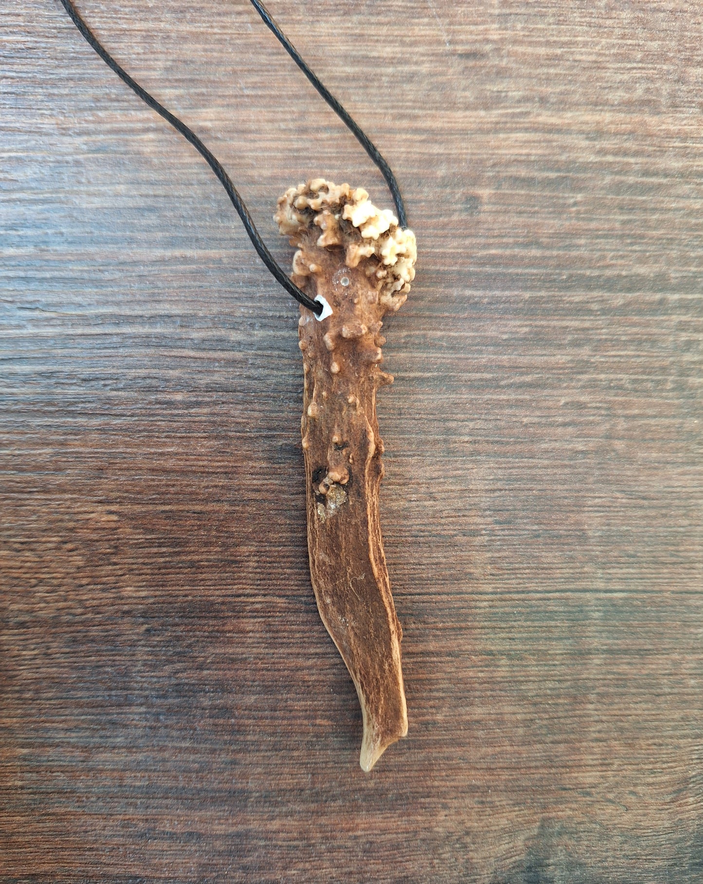 Roe deer antler necklaces