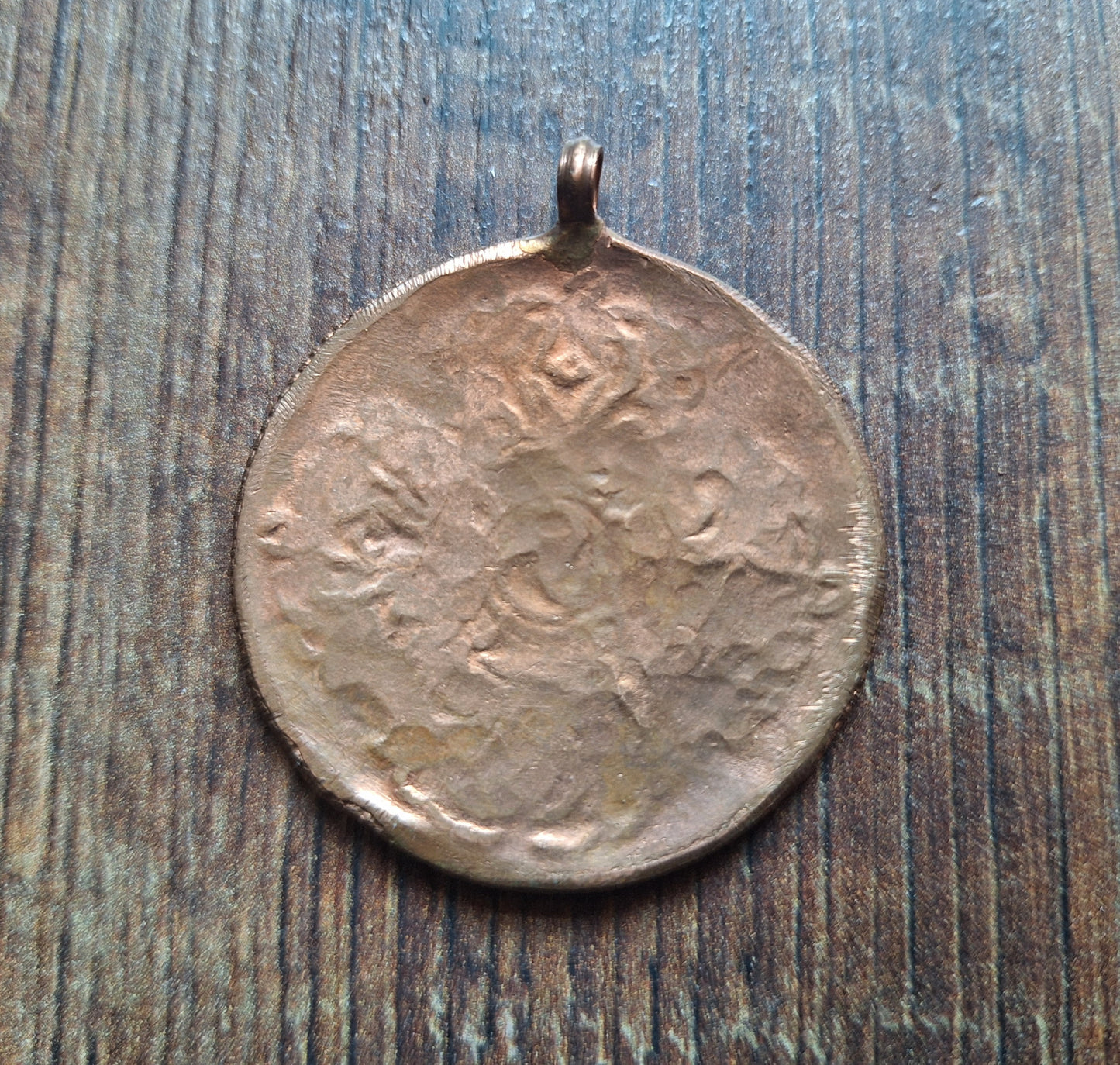 Nepalese red copper melong Double Dorje 45 millimeters