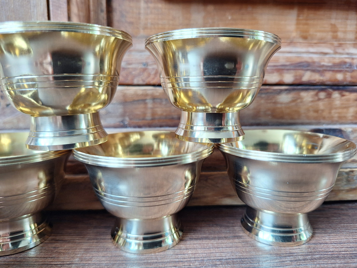 Stainless steel offering bowl