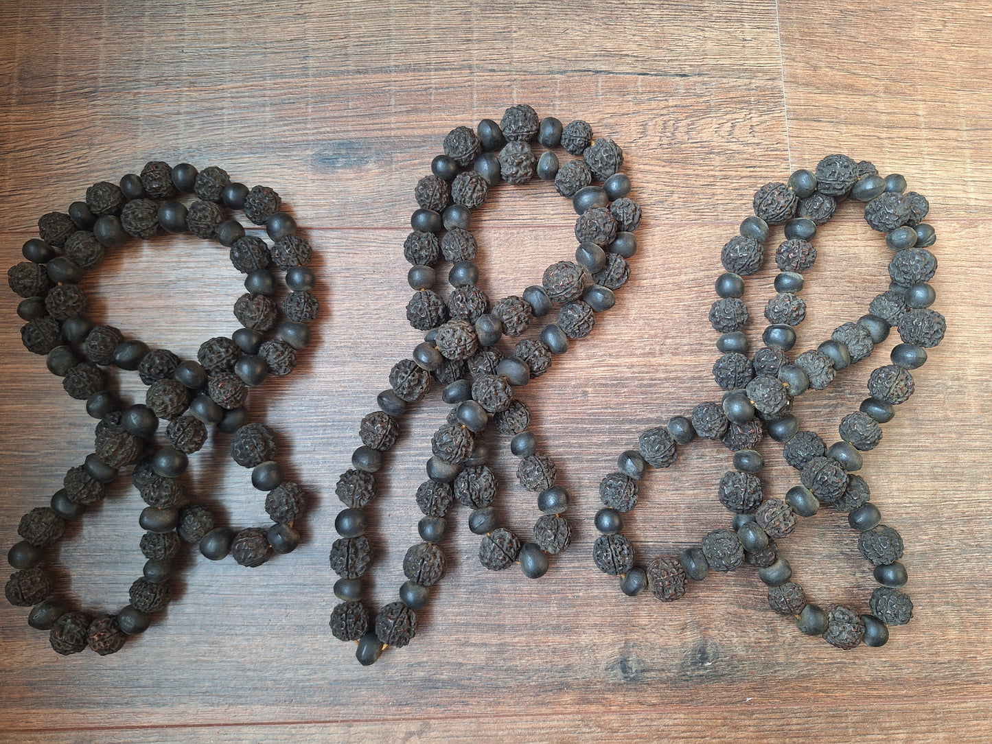Vintage Nepalese rudraksha and rita mala