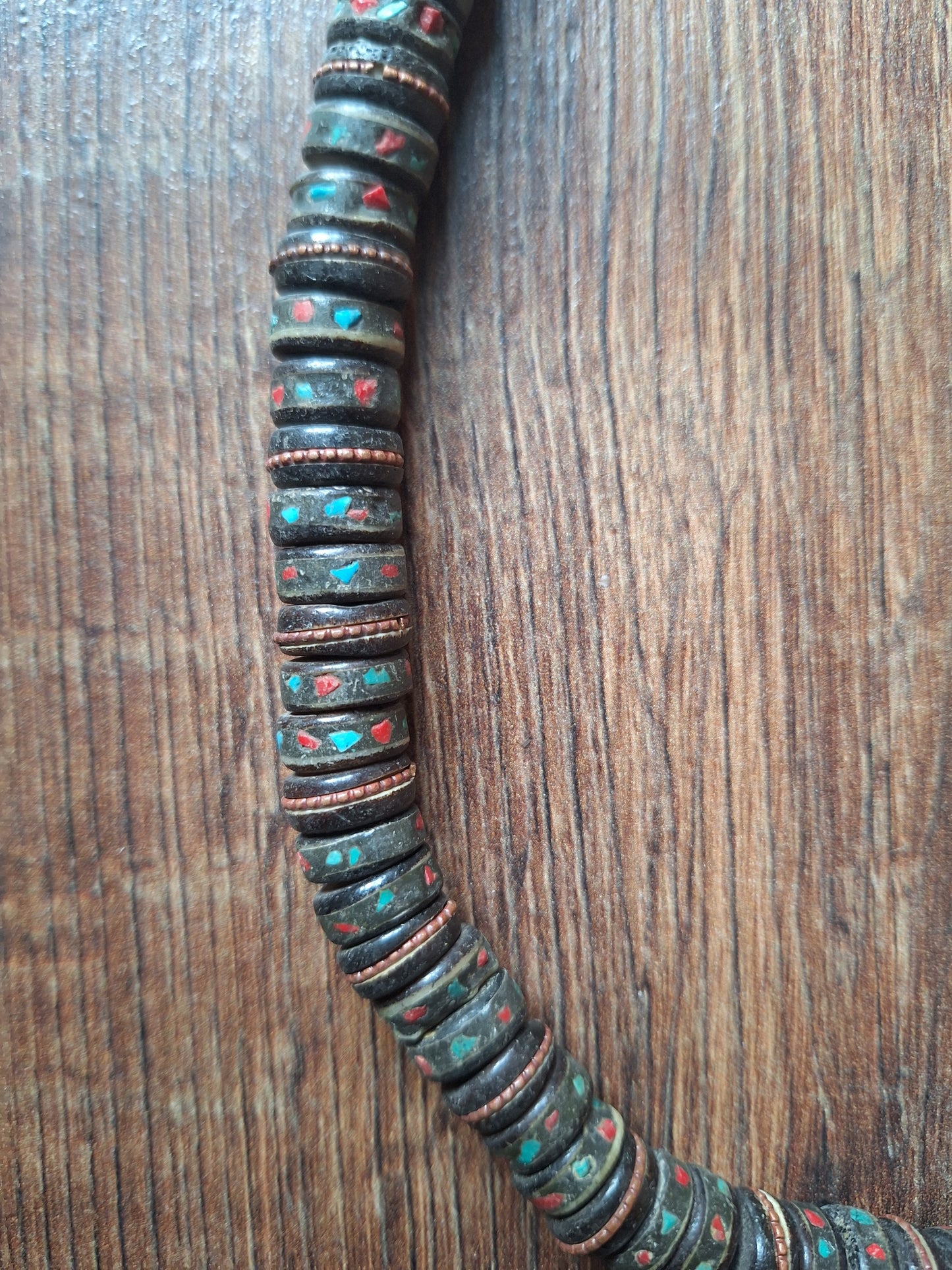 Vintage Tibetan yak bone mala