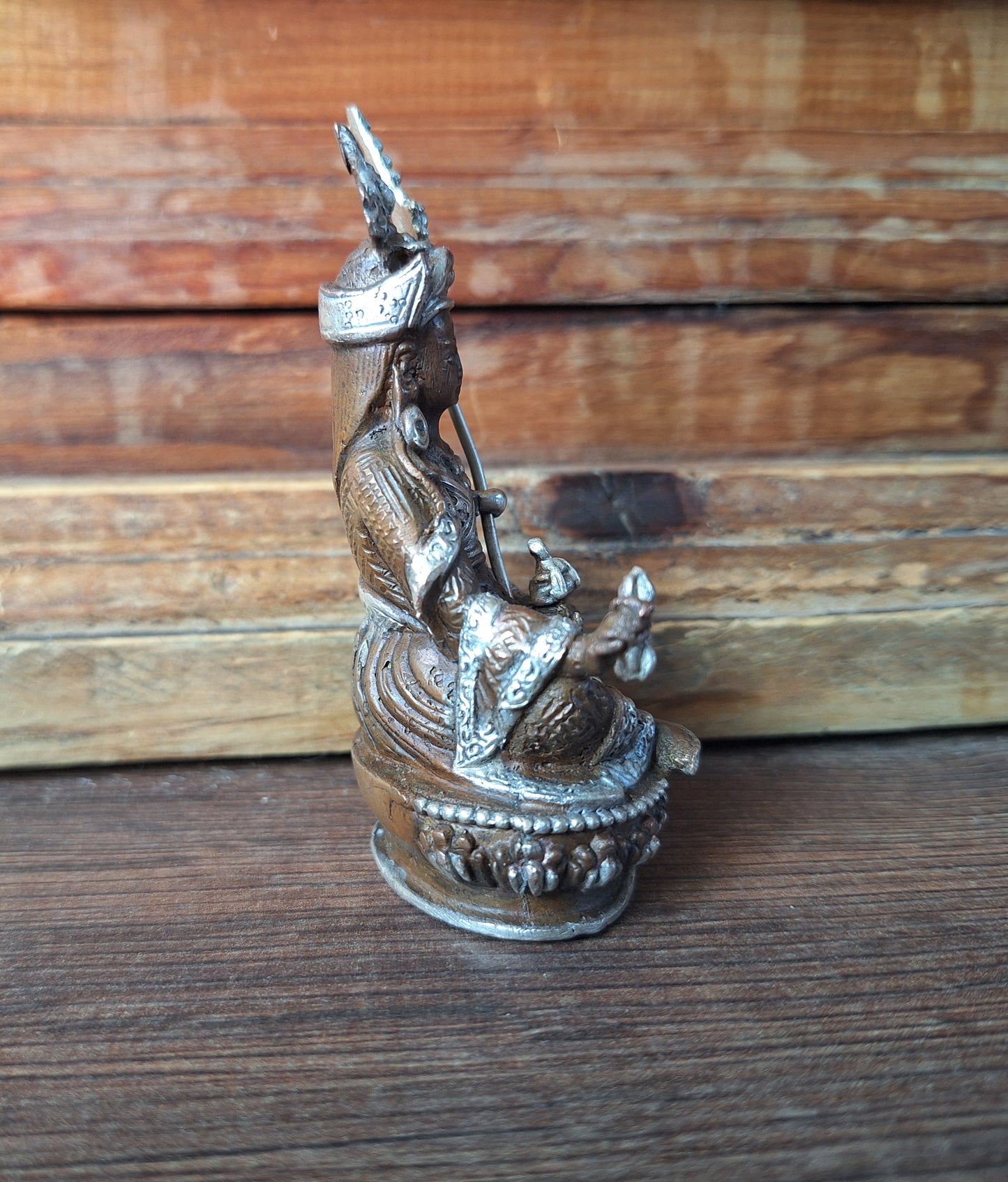 Red copper figurine Padmasambhava