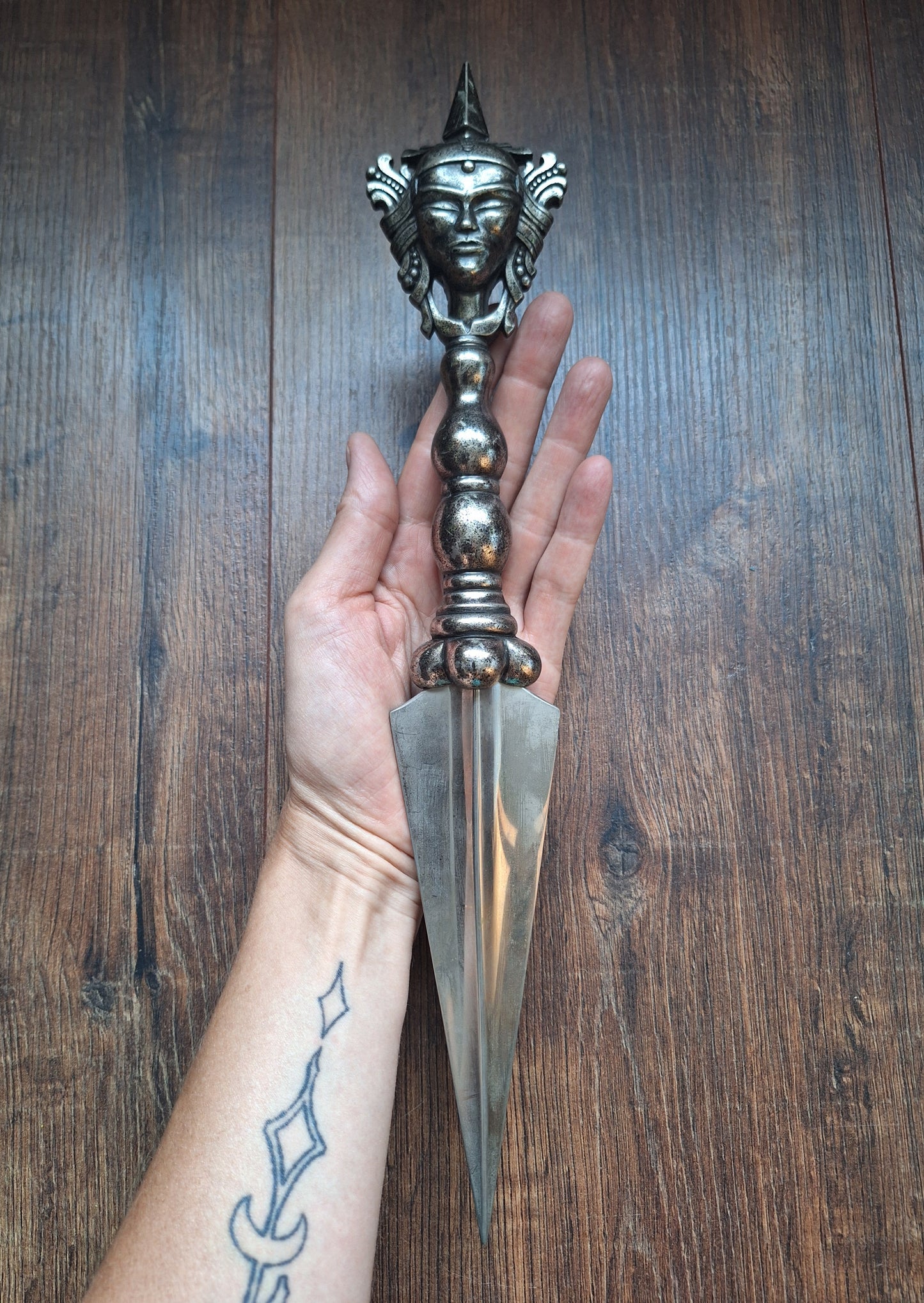 Steel phurba "The Shadow"