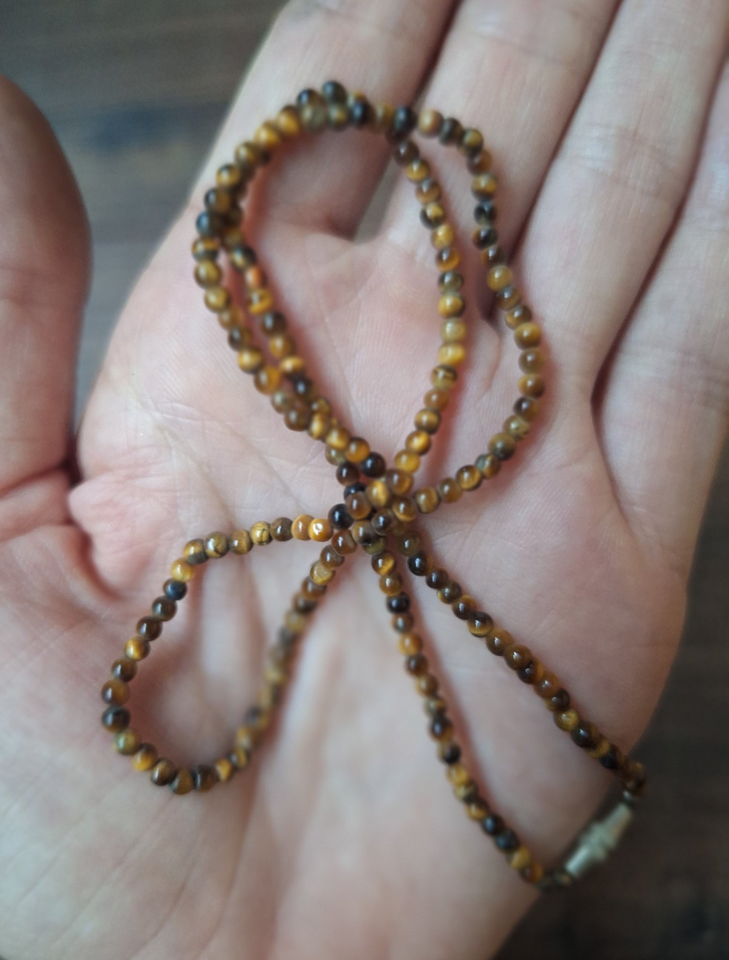 Vintage tiger's eye necklace