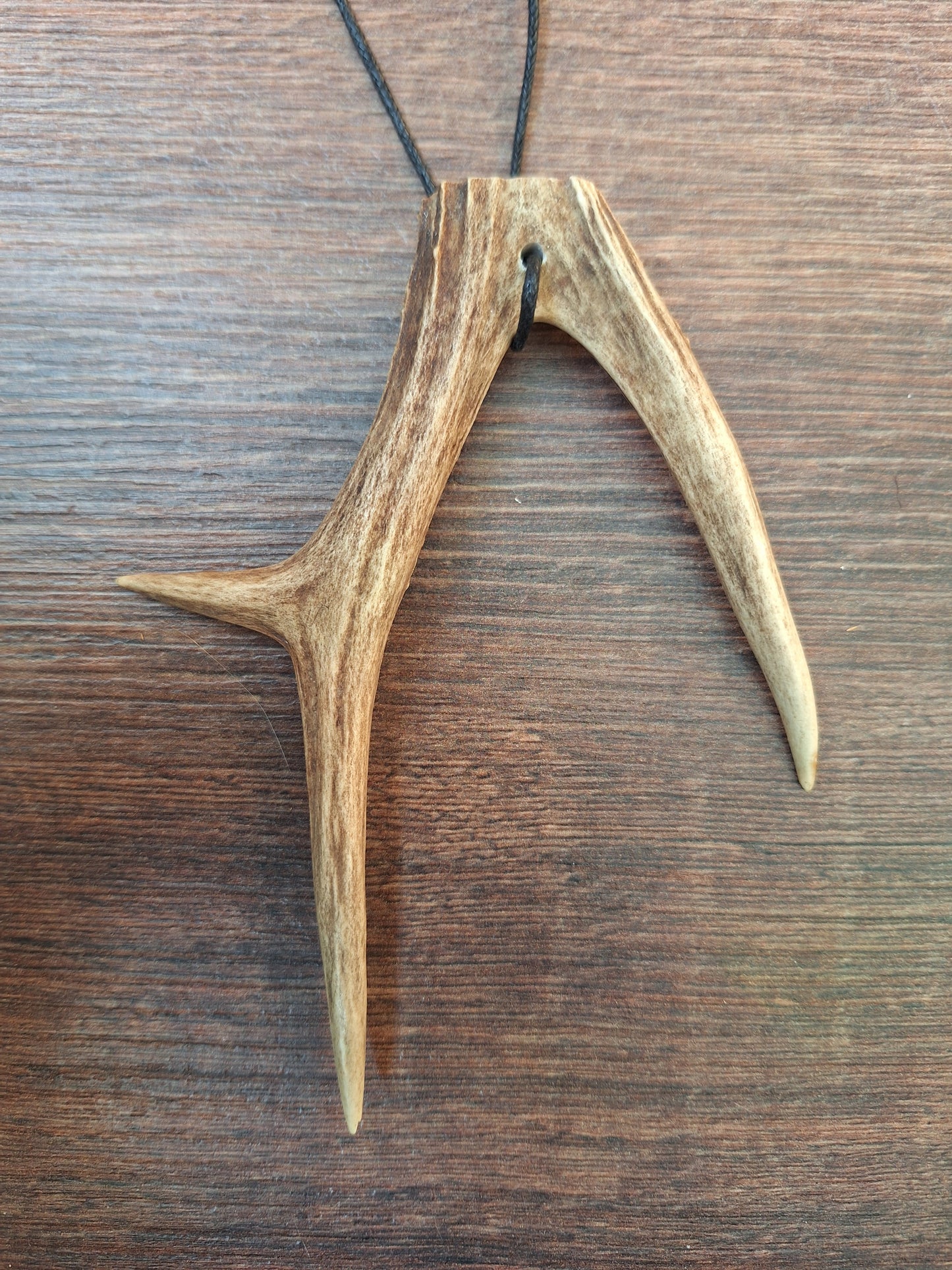Roe deer antler necklaces