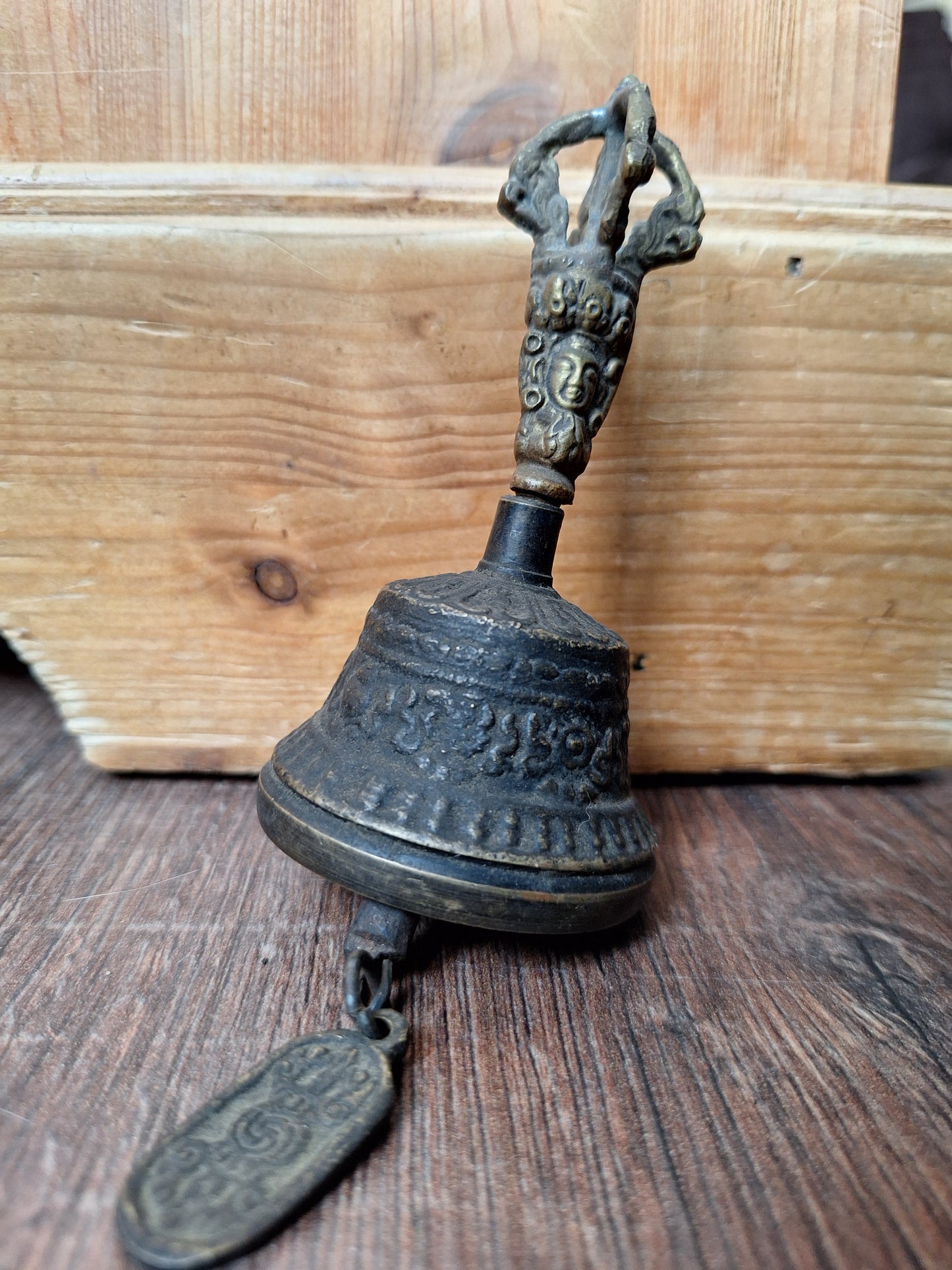 Old altar bell Tibetan Buddhist style, small #3, B-quality