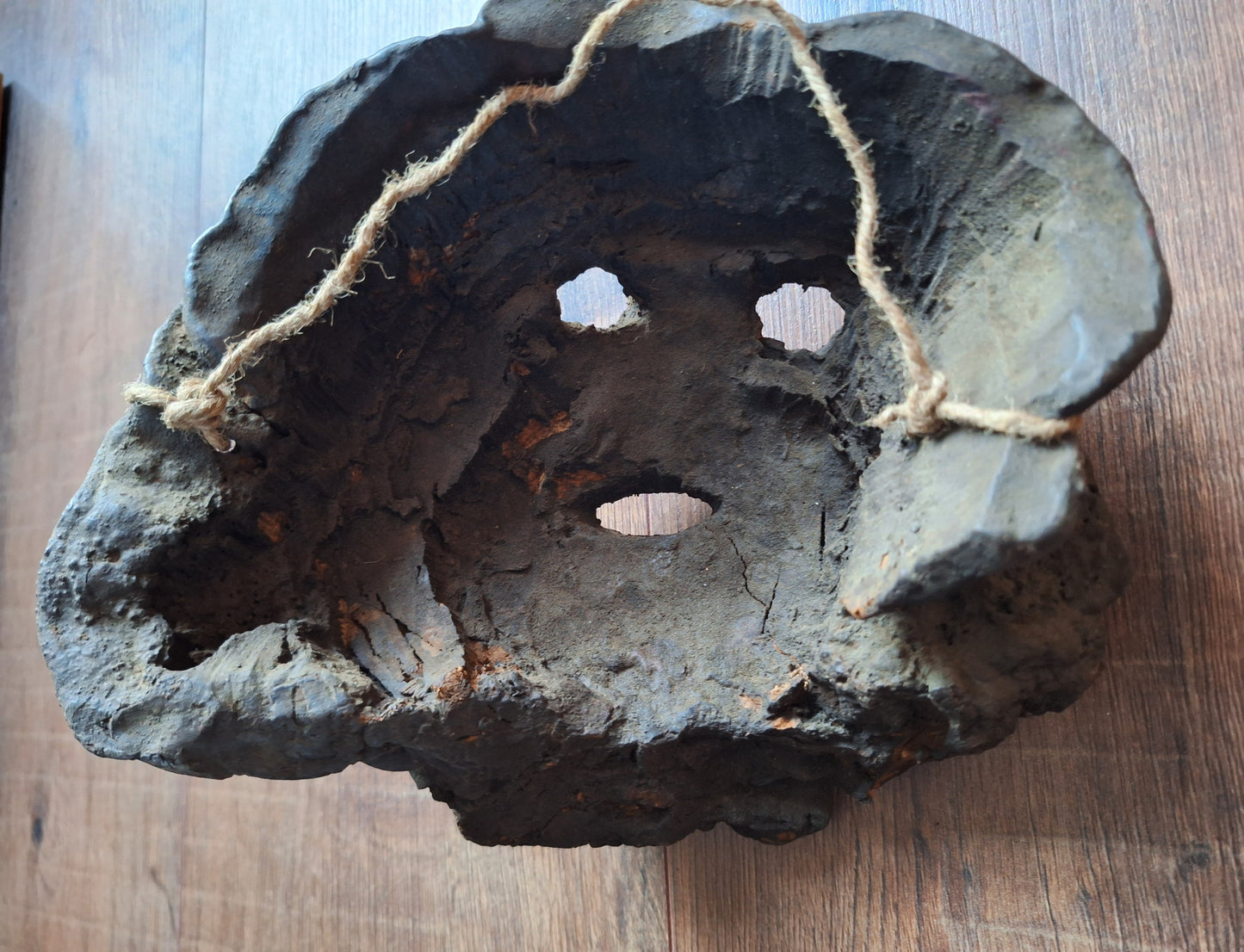 Antique Nepalese mushroom mask #10