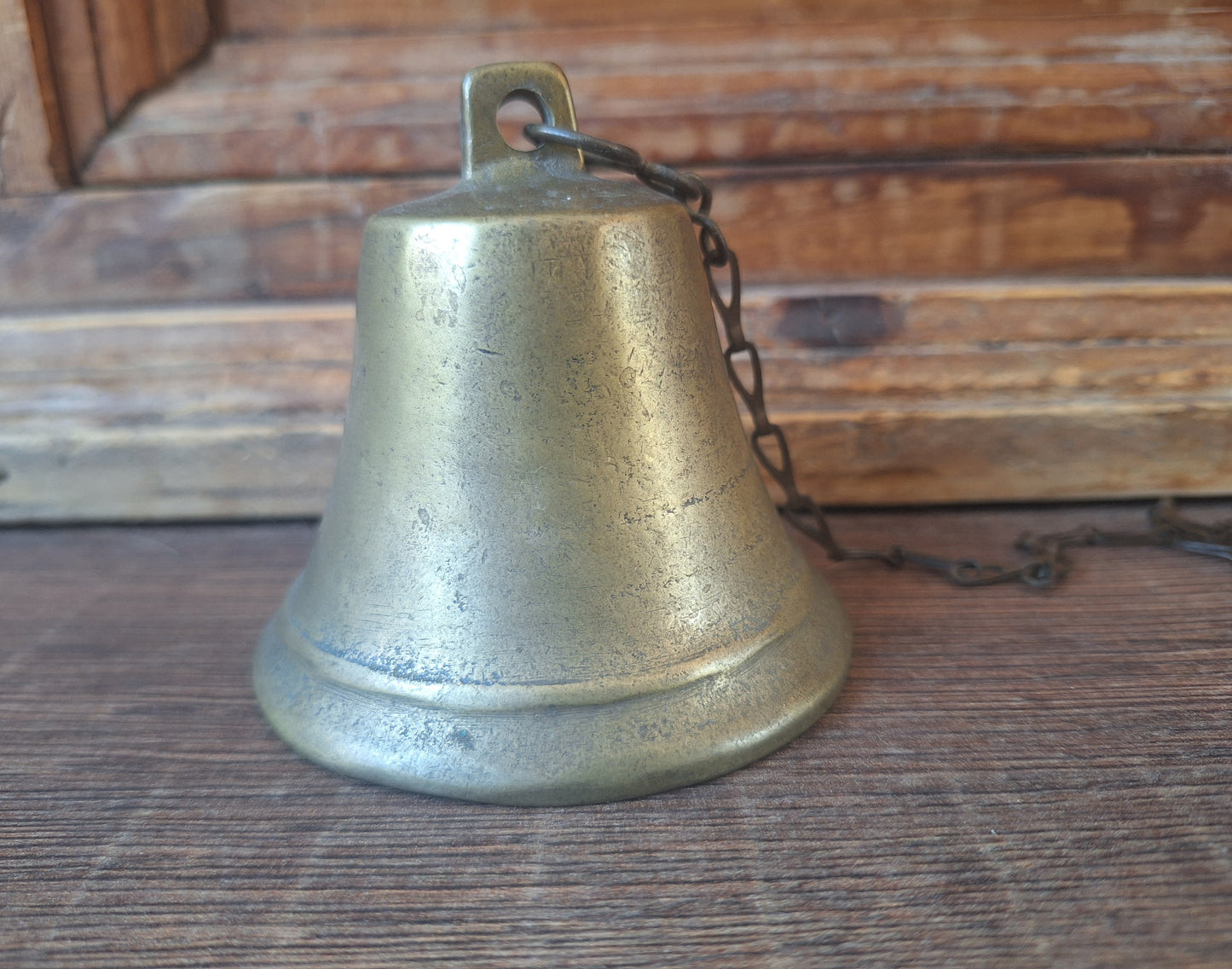Old bronze bell