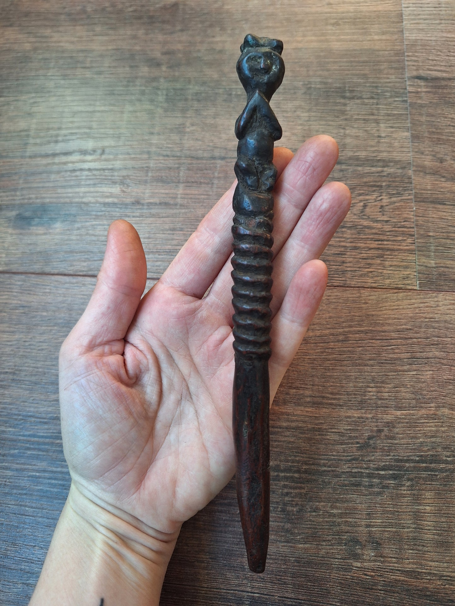 Antique Nepalese drum beater #6