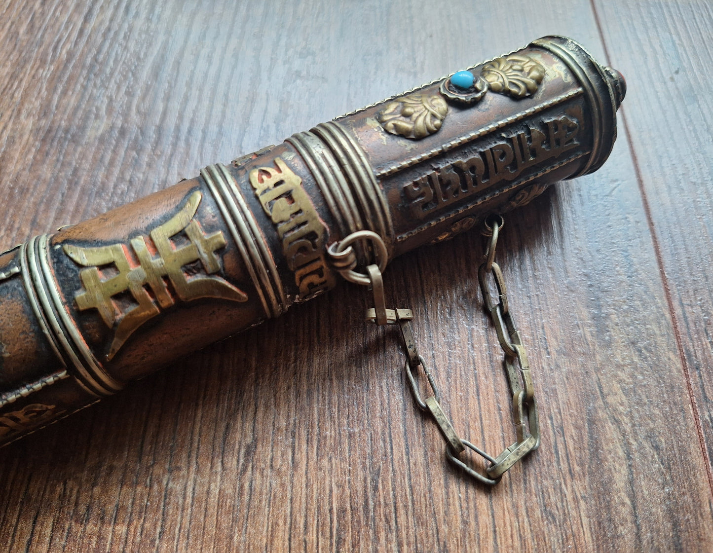 Vintage Tibetan incense holder