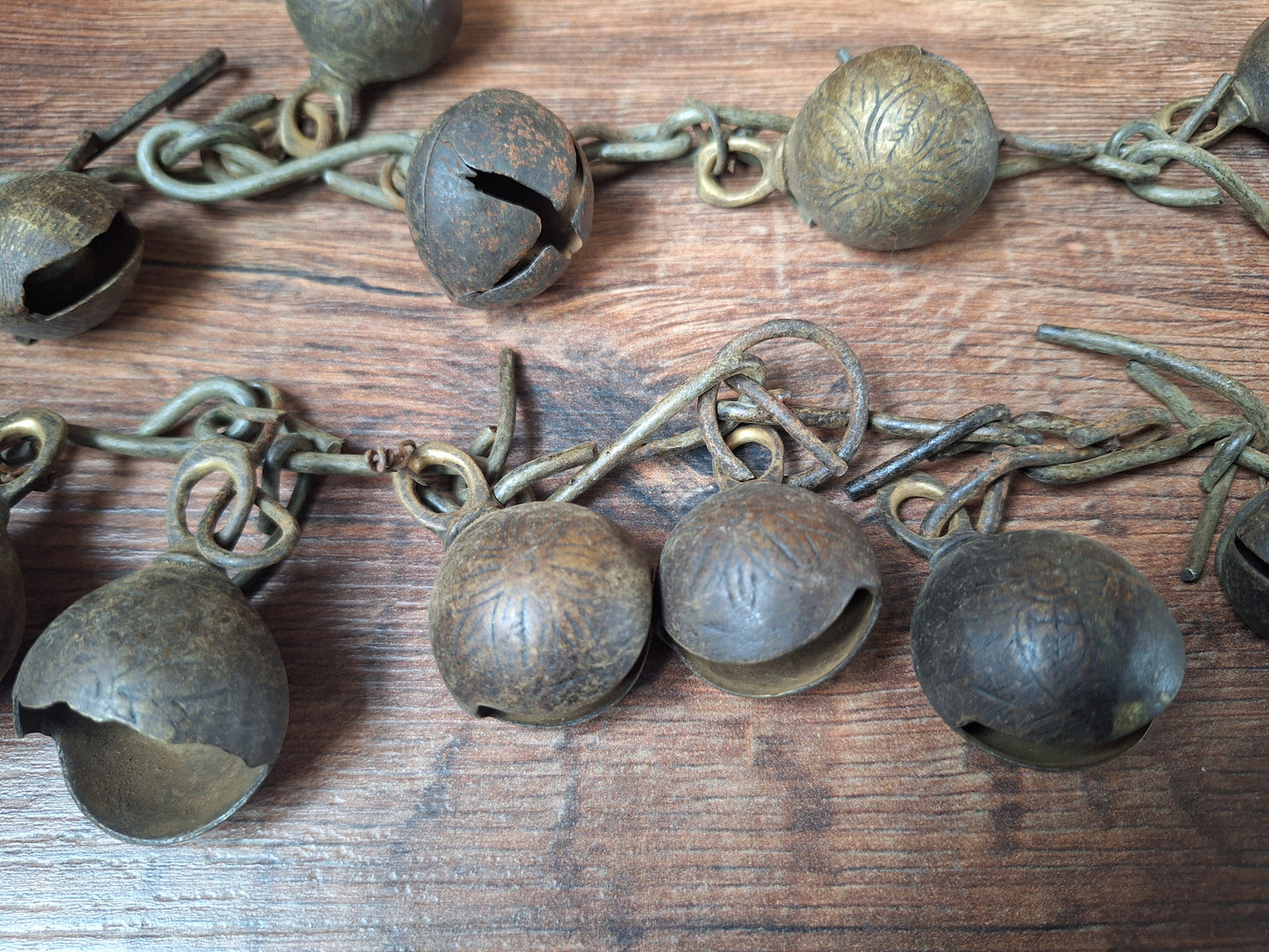 Old Nepalese shamanic bell chain