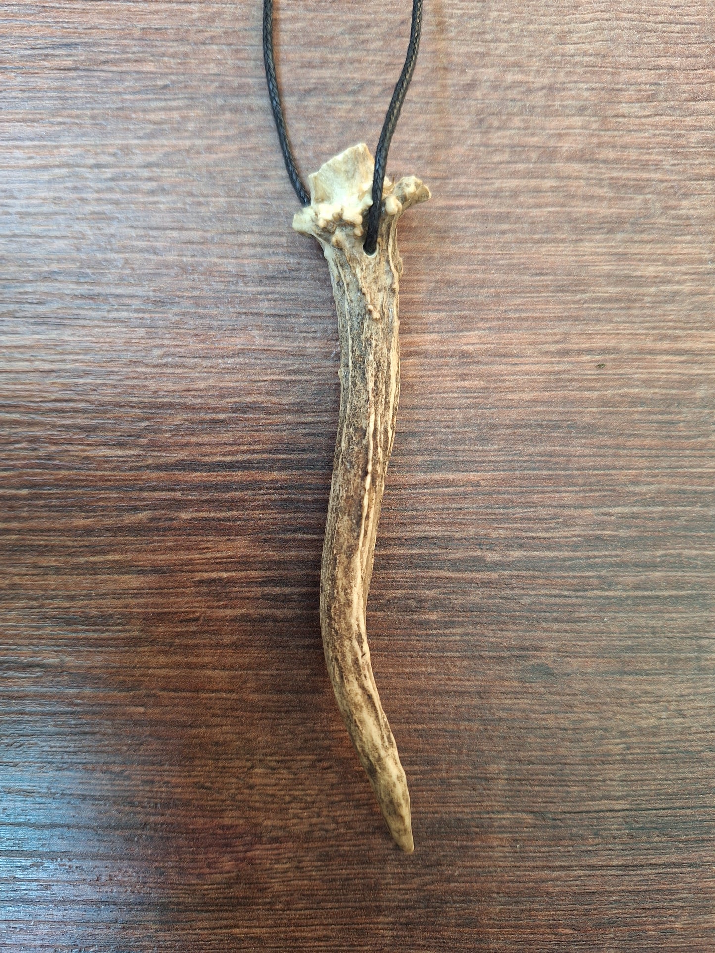 Roe deer antler necklaces
