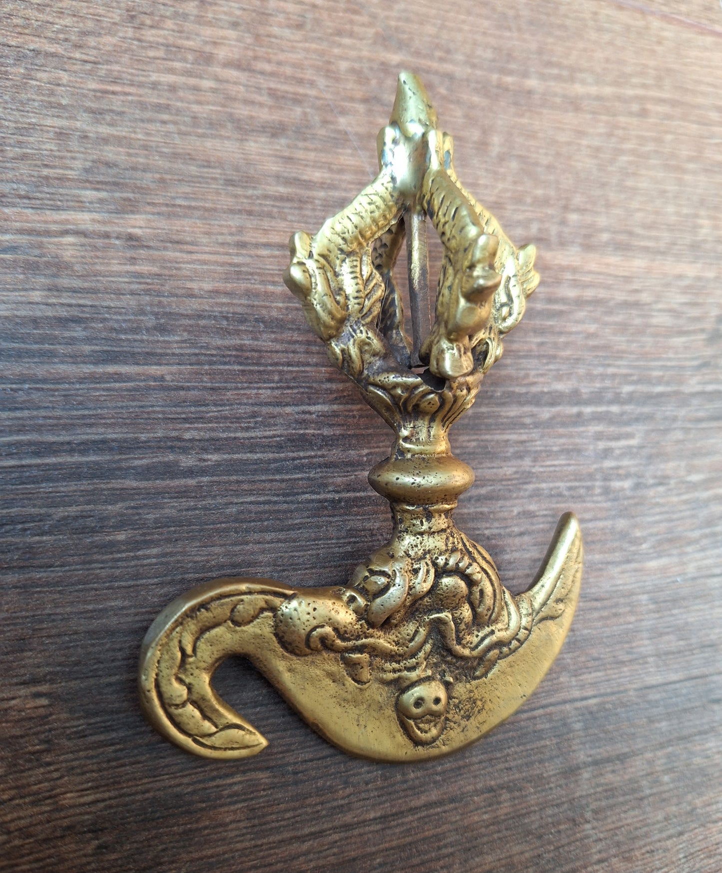 Vintage brass kartika