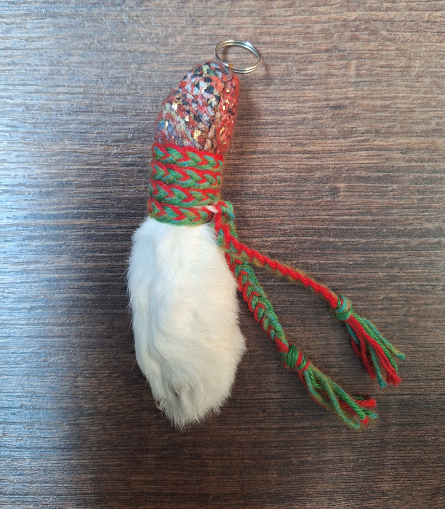 Rabbit paw pendants