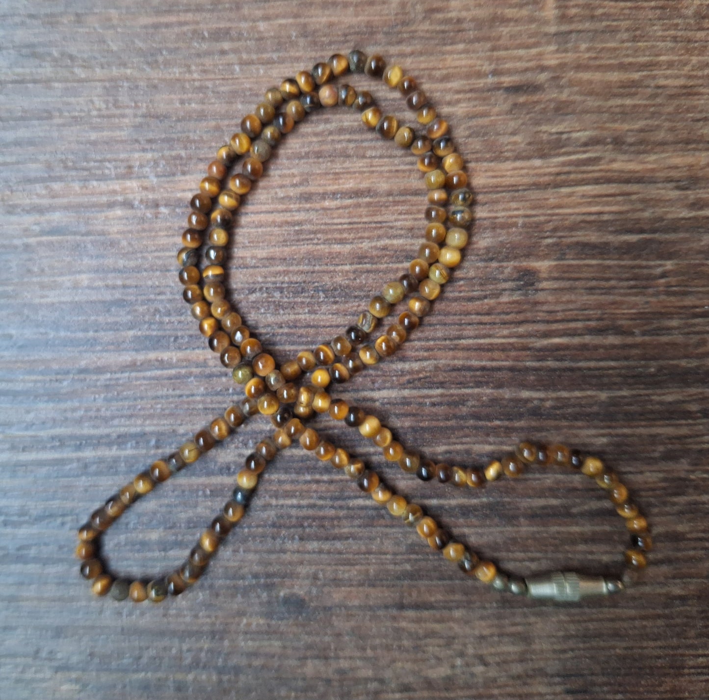 Vintage tiger's eye necklace