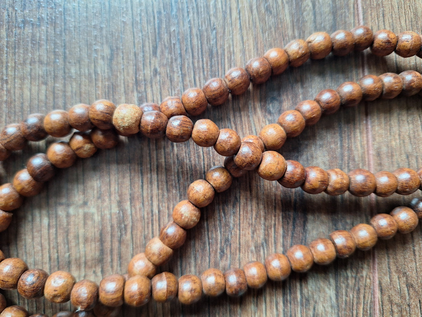Vintage wooden mala