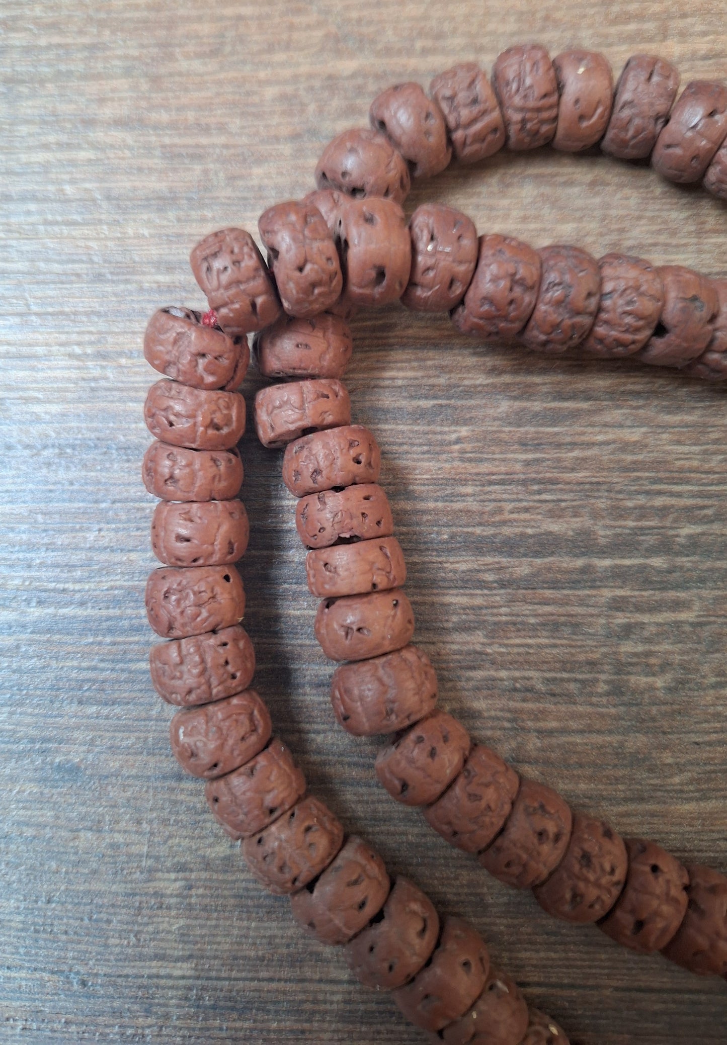 Vintage Nepalese rudraksha mala #24