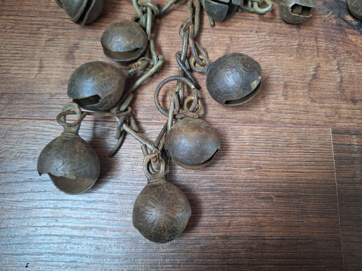 Old Nepalese shamanic bell chain