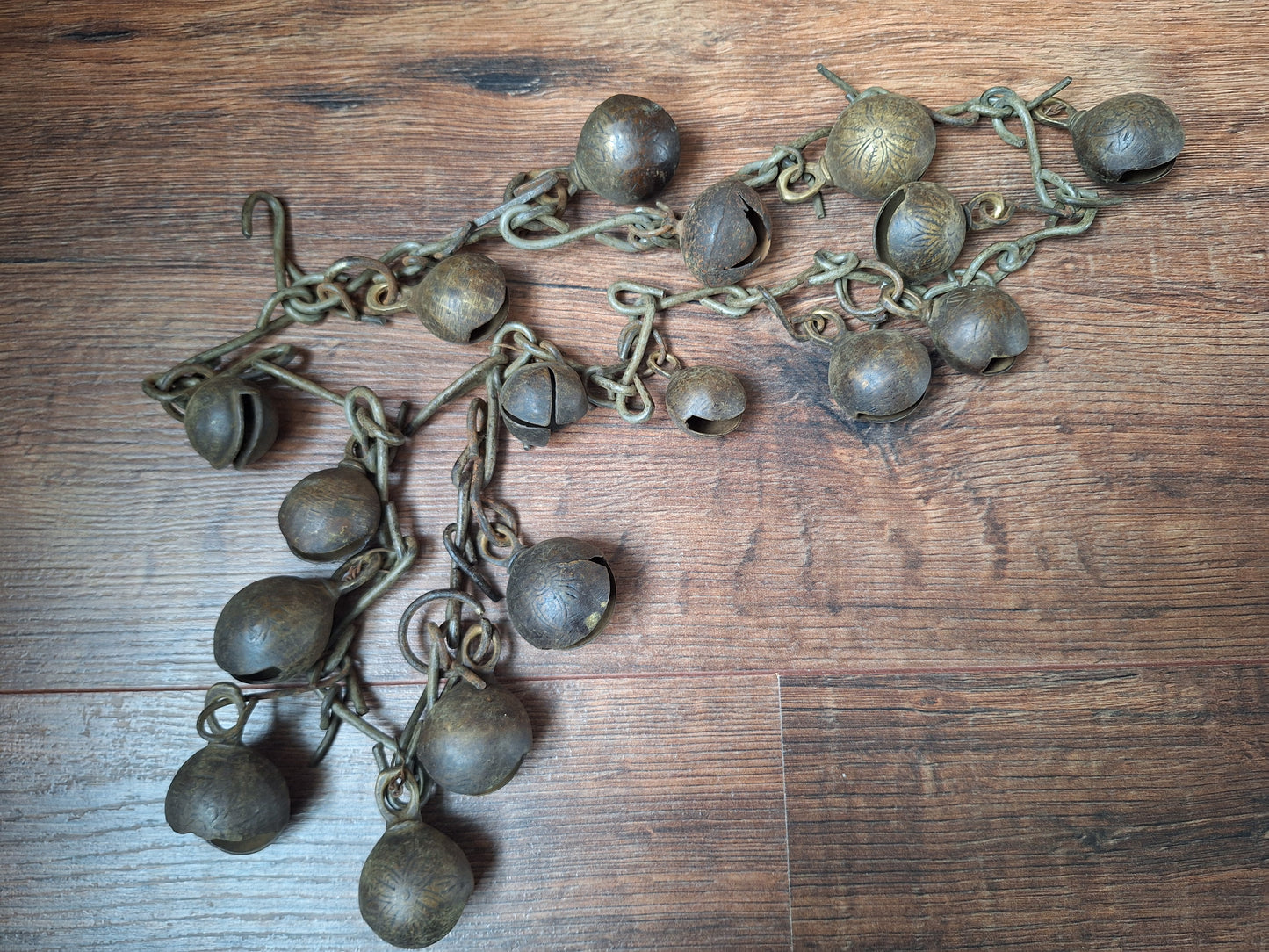 Old Nepalese shamanic bell chain