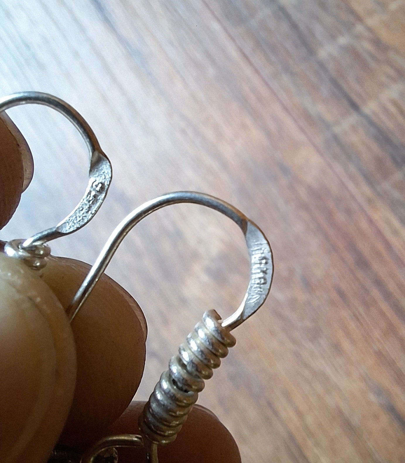 Tibetan silver earrings