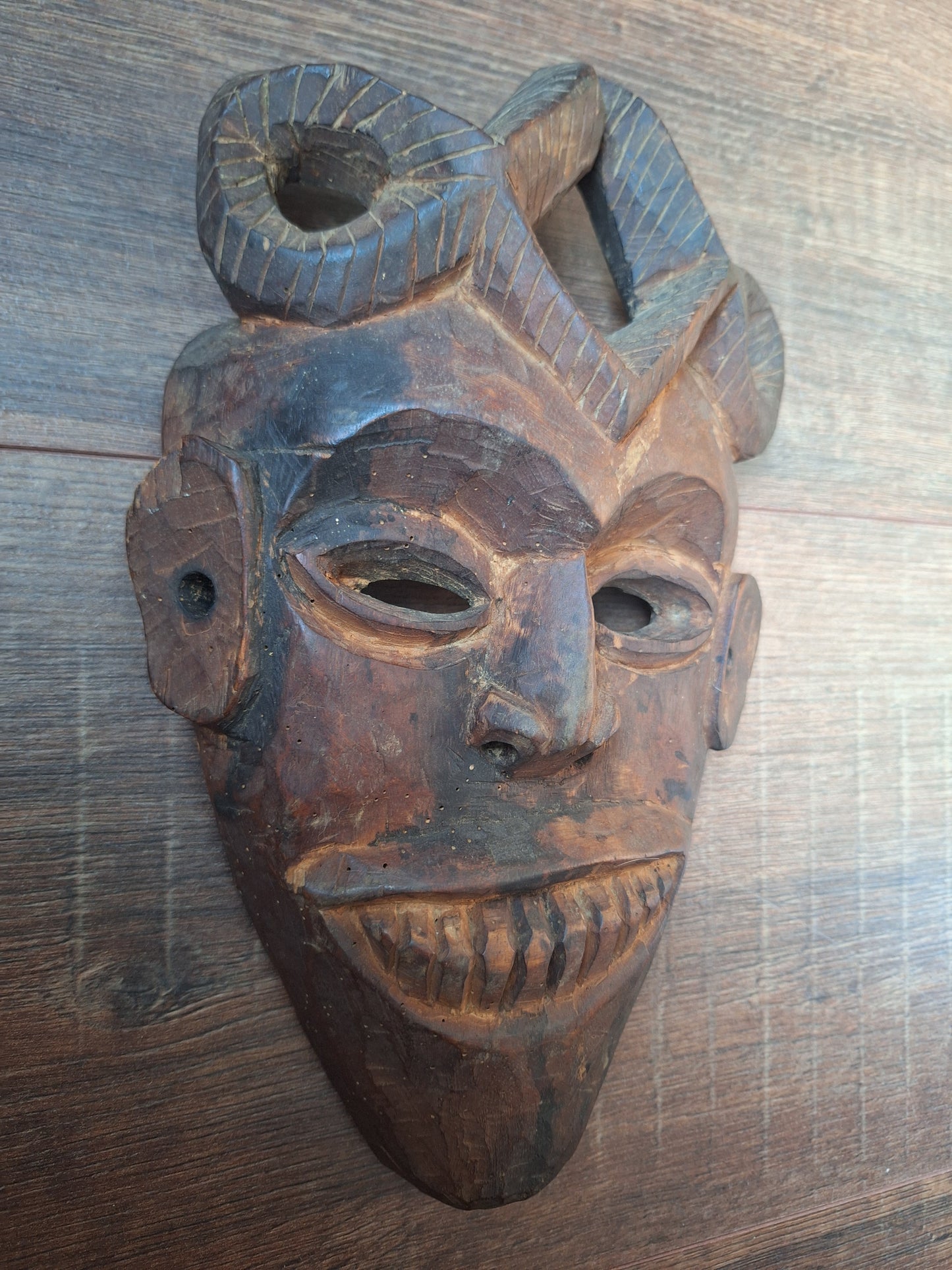 Old Nepalese wooden mask
