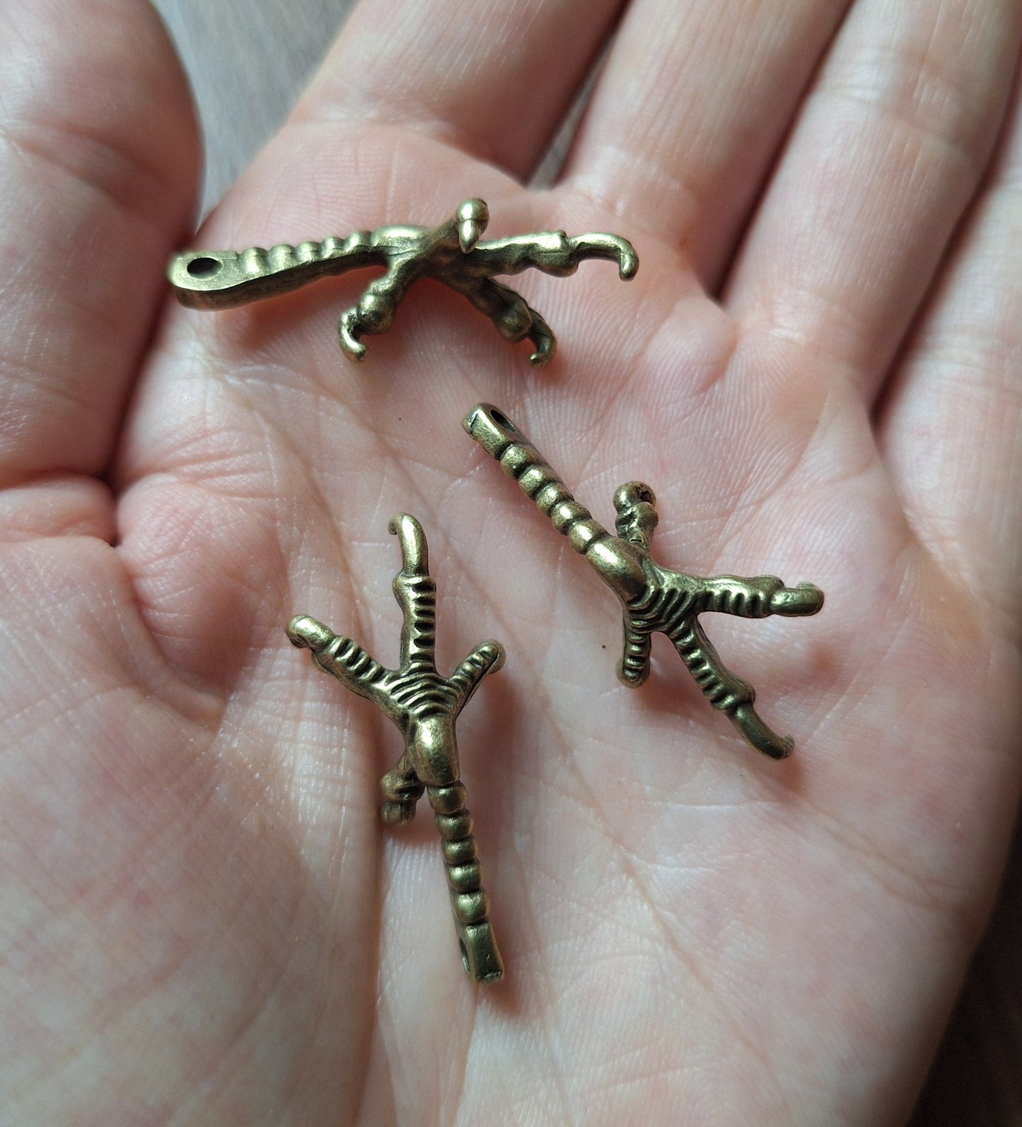 Pendant crow claw