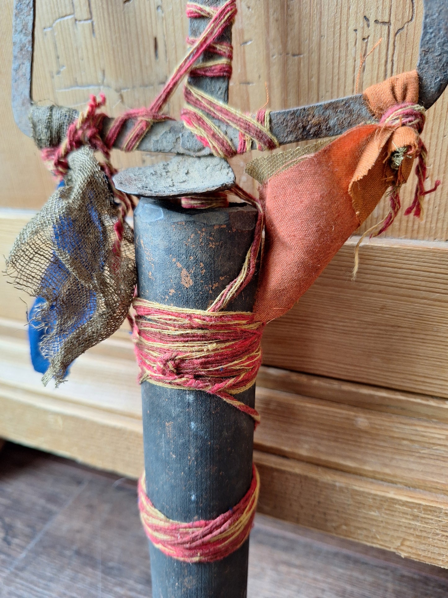 Old Nepalese shamanic trident set #2