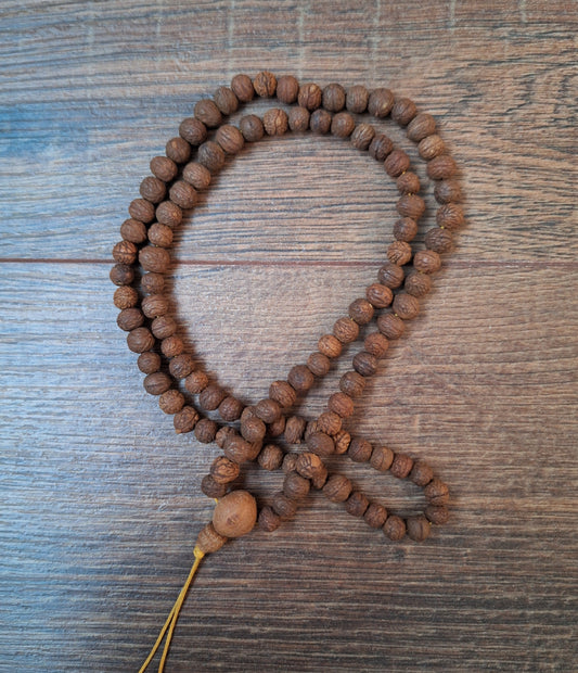 Vintage Nepalese bodhi seed mala