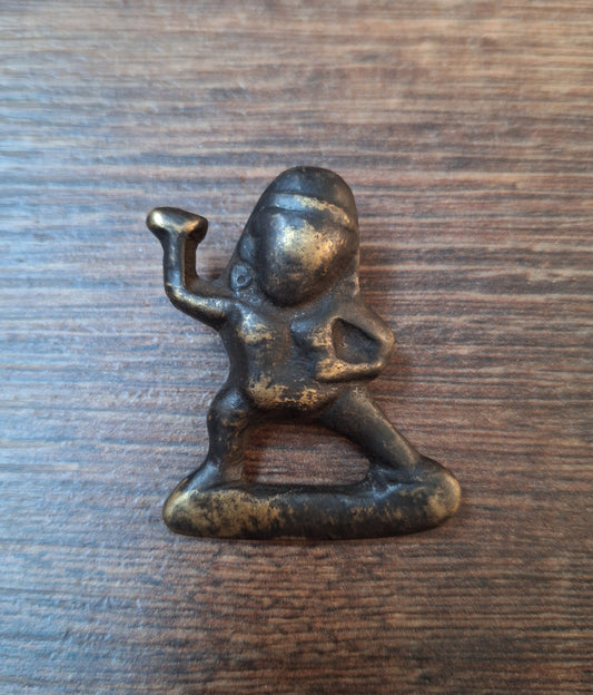 Antique bronze thogchag pendant Vajrapani