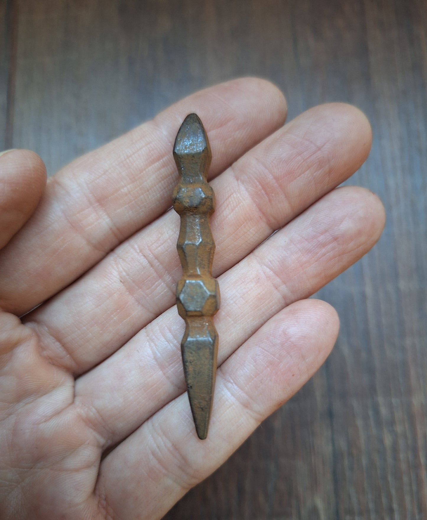 Vintage small iron phurba