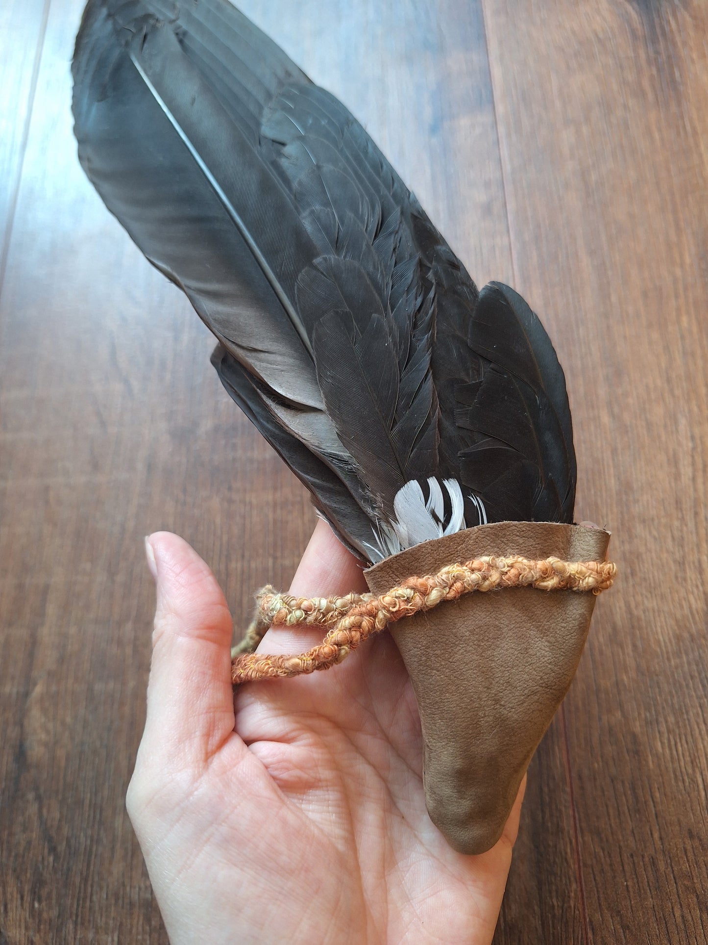 Barnacle goose wing fan