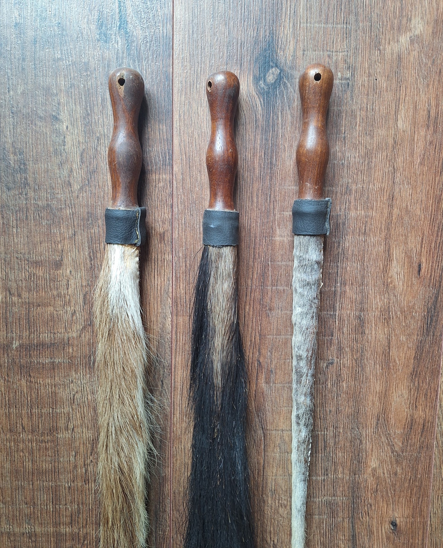 Vintage African fly whisks