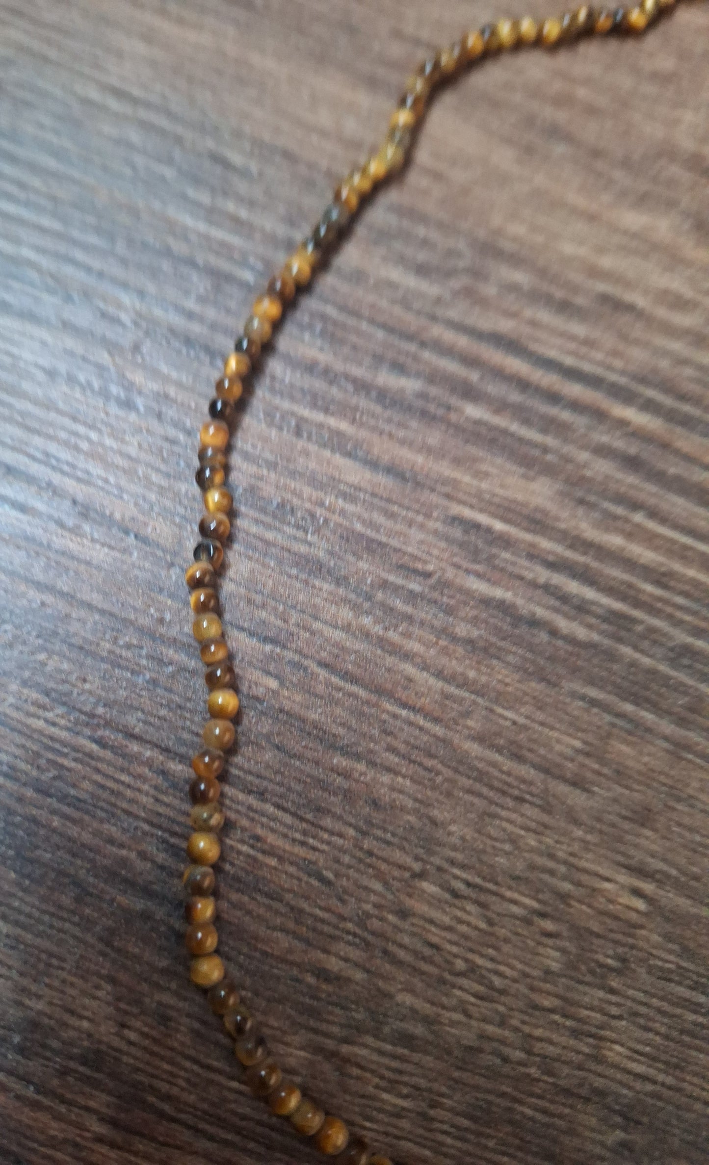 Vintage tiger's eye necklace