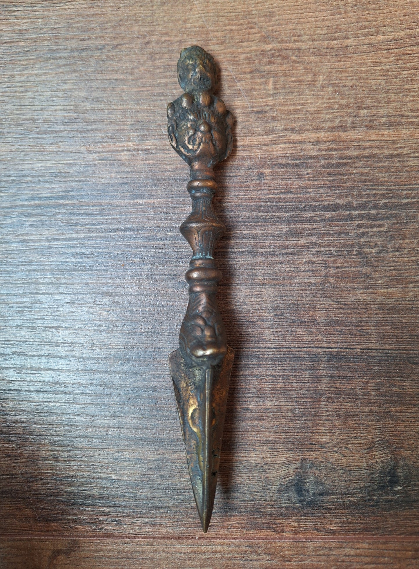 Antique bronze phurba #9