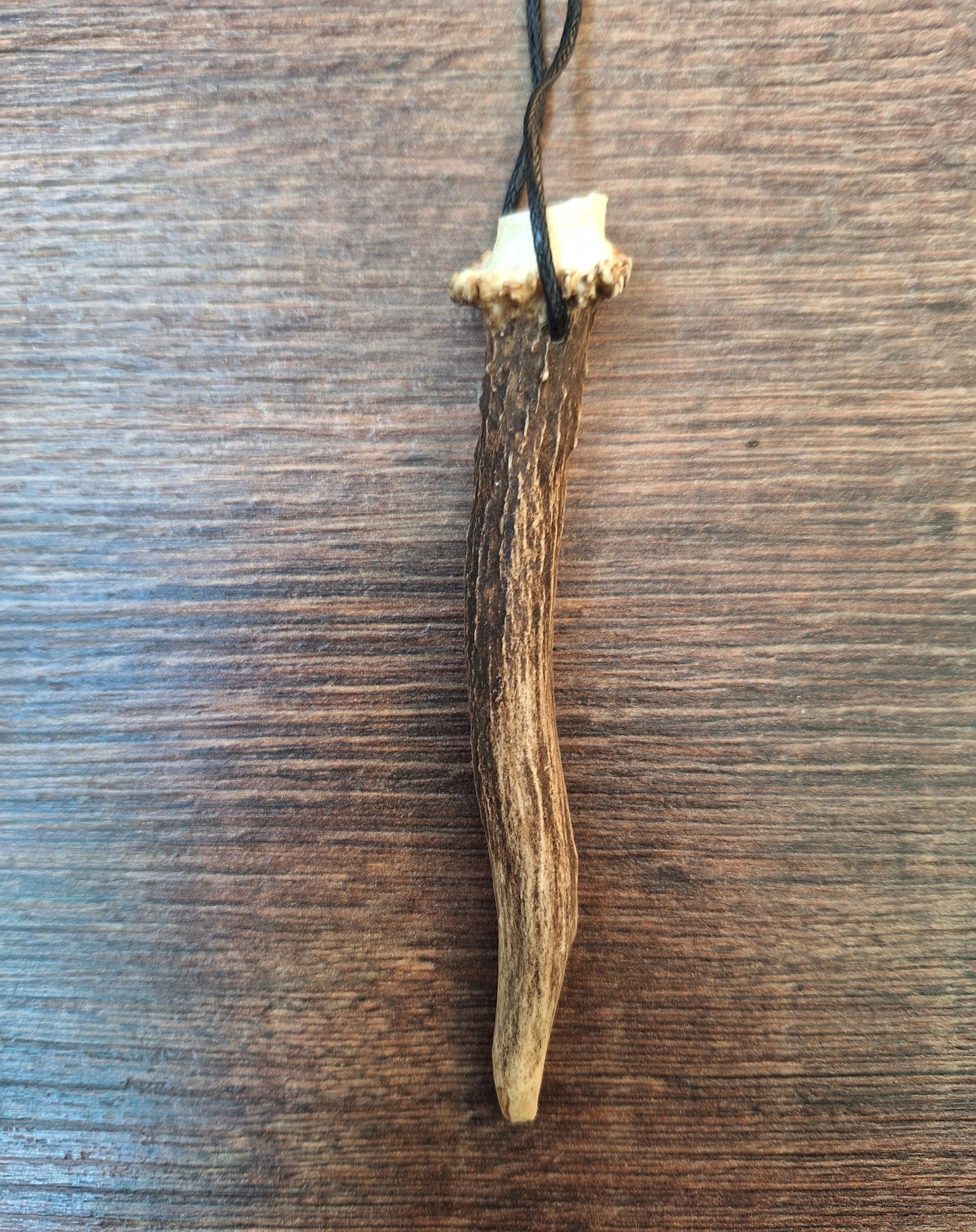 Roe deer antler necklaces