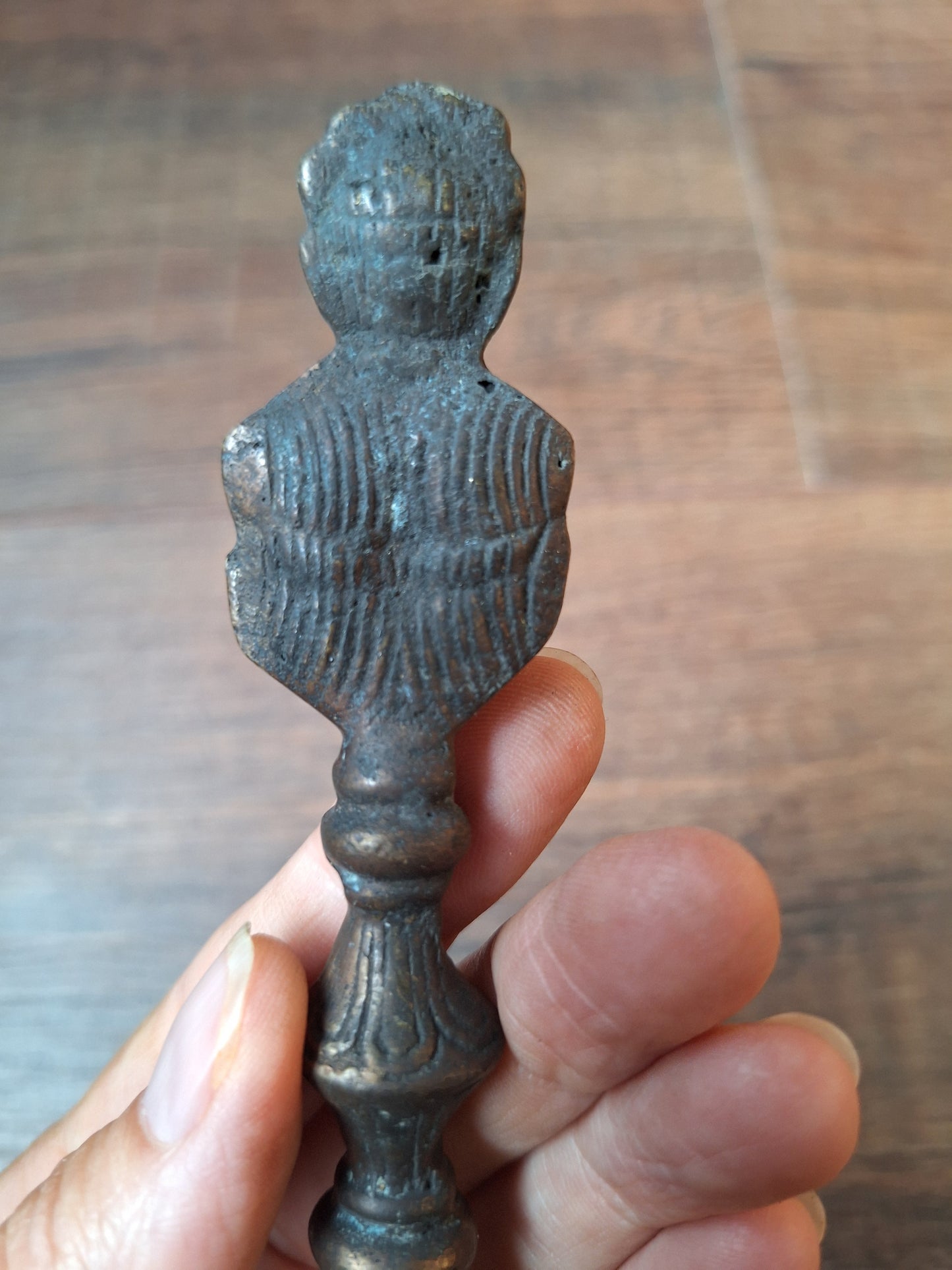 Antique bronze phurba #9