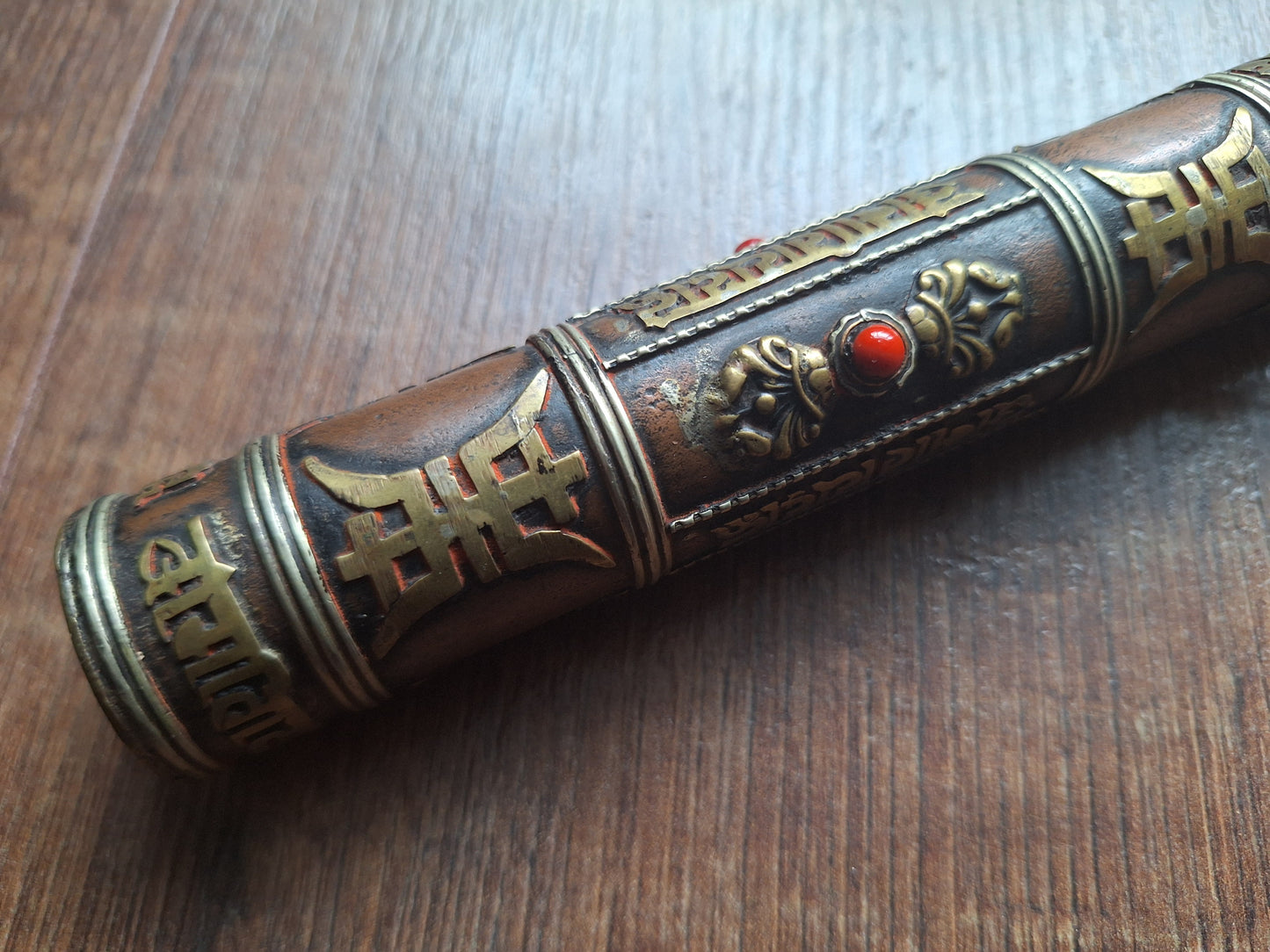 Vintage Tibetan incense holder