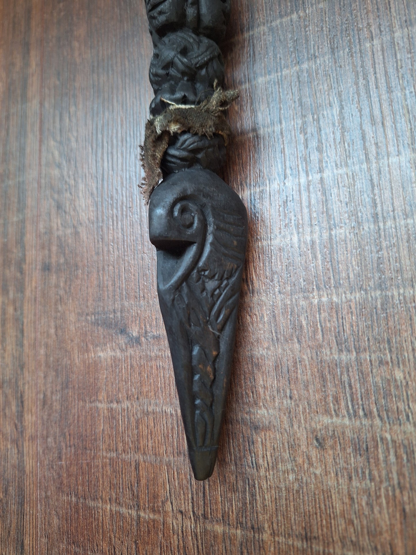 Old wooden phurba #48