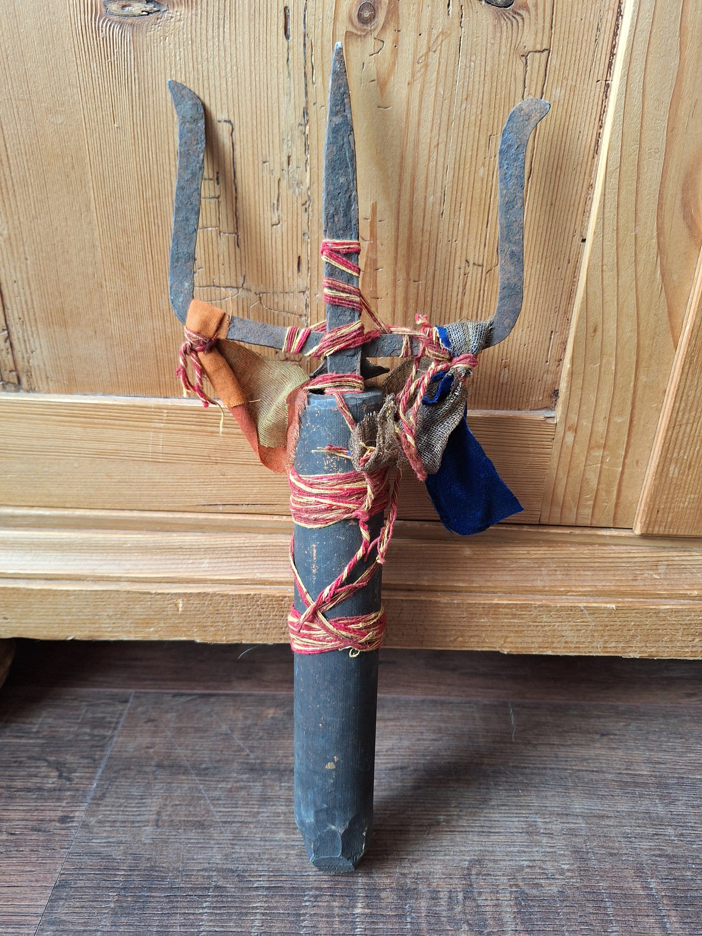 Old Nepalese shamanic trident set #2