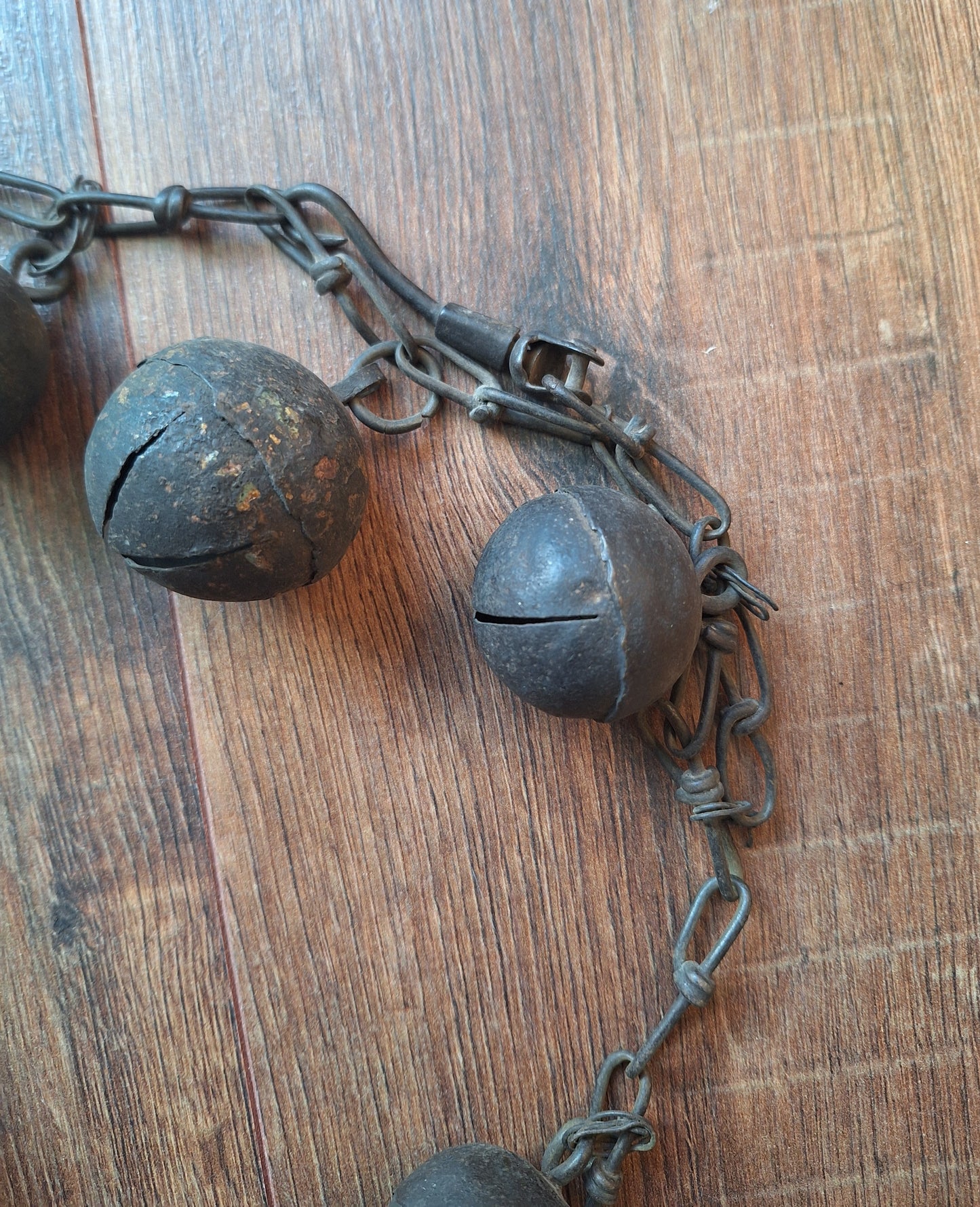 Old Nepalese shamanic bell chain #3