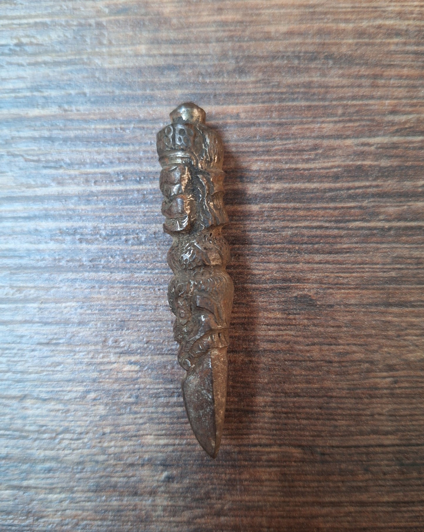Old small iron phurba