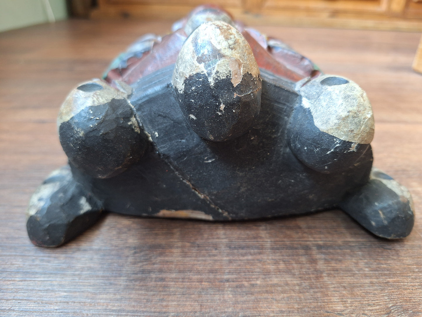 Vintage wooden Mahakala mask, B-quality