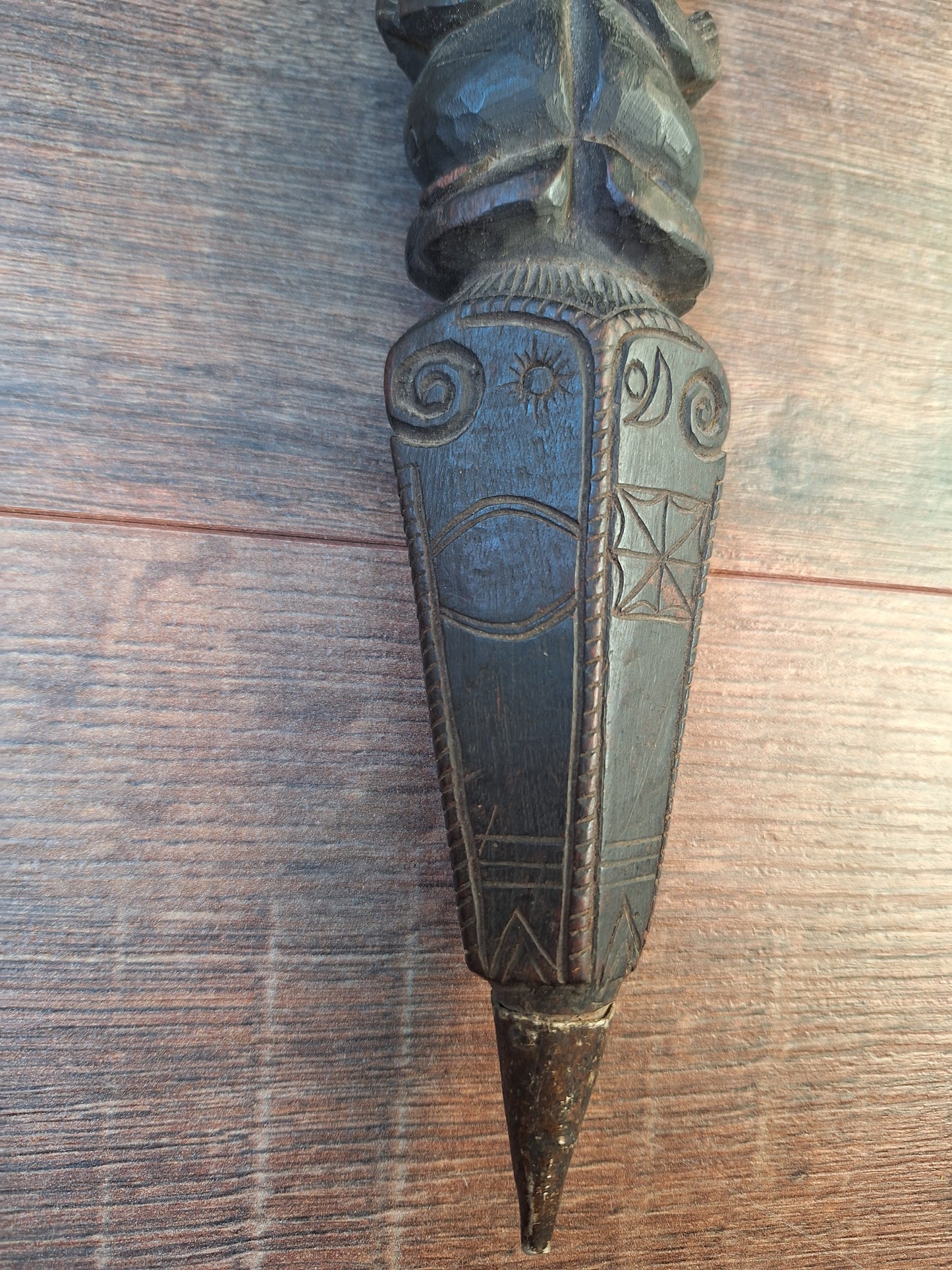Old wooden phurba #53