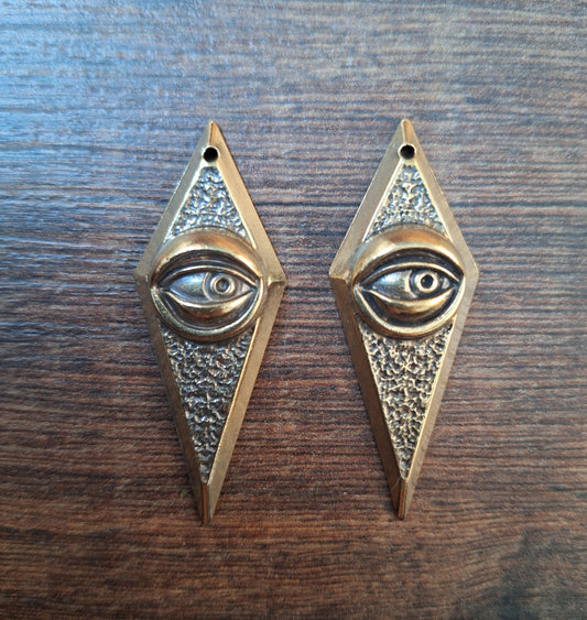 Eye in a rhombus pendant #2