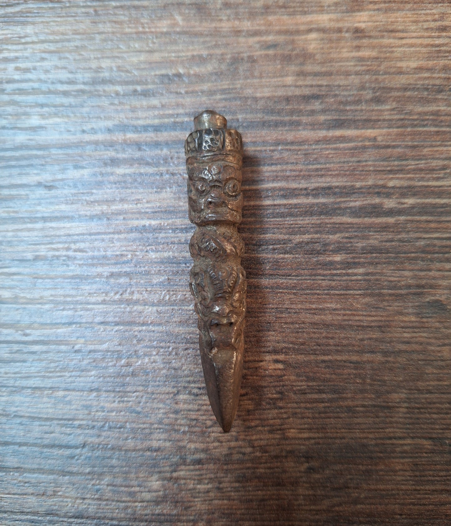 Old small iron phurba