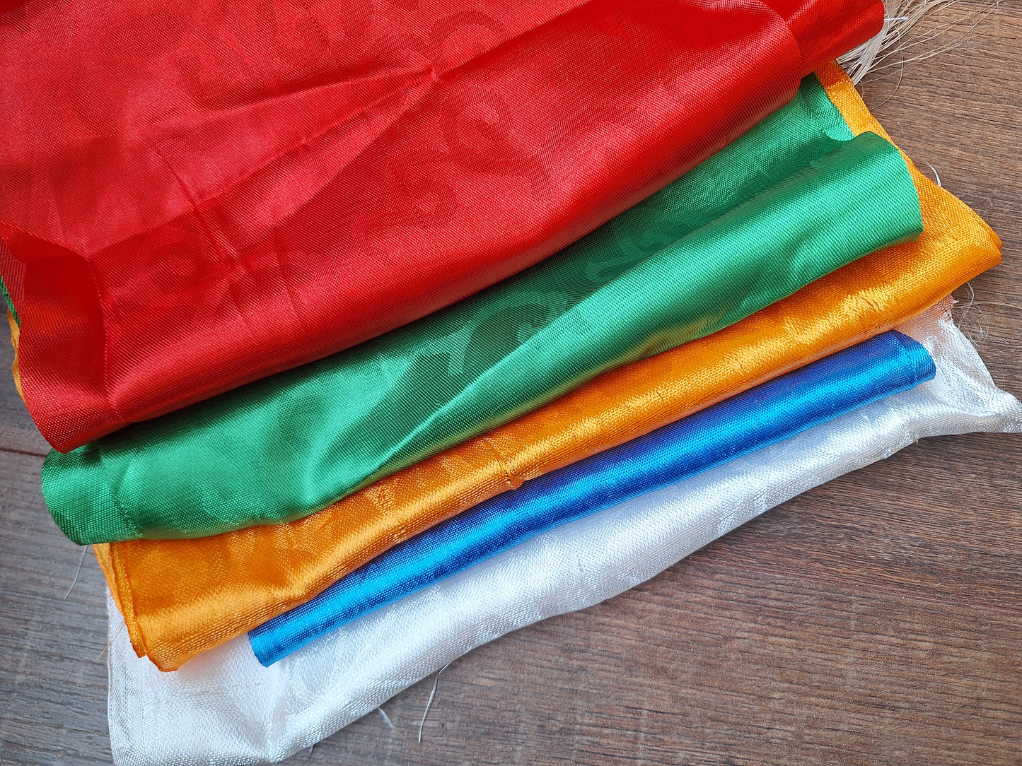 Khadak offering scarves, set of 5