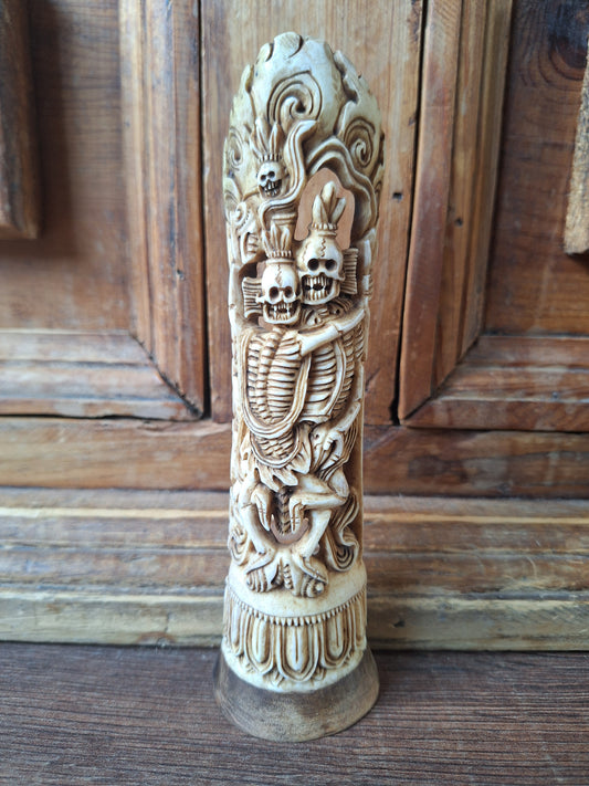Bone carving Citipati