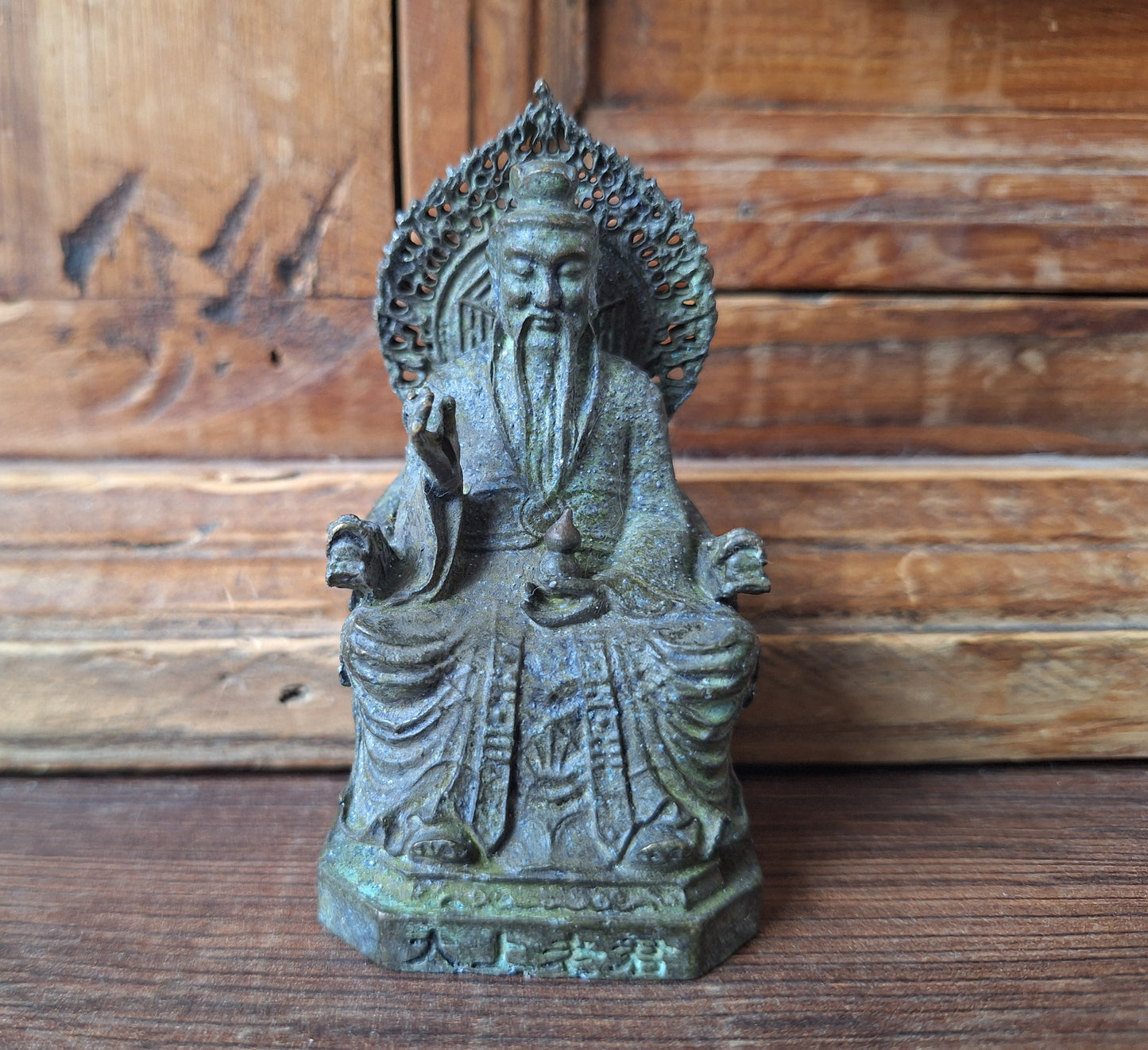 Bronze Taishang Laojun figurine