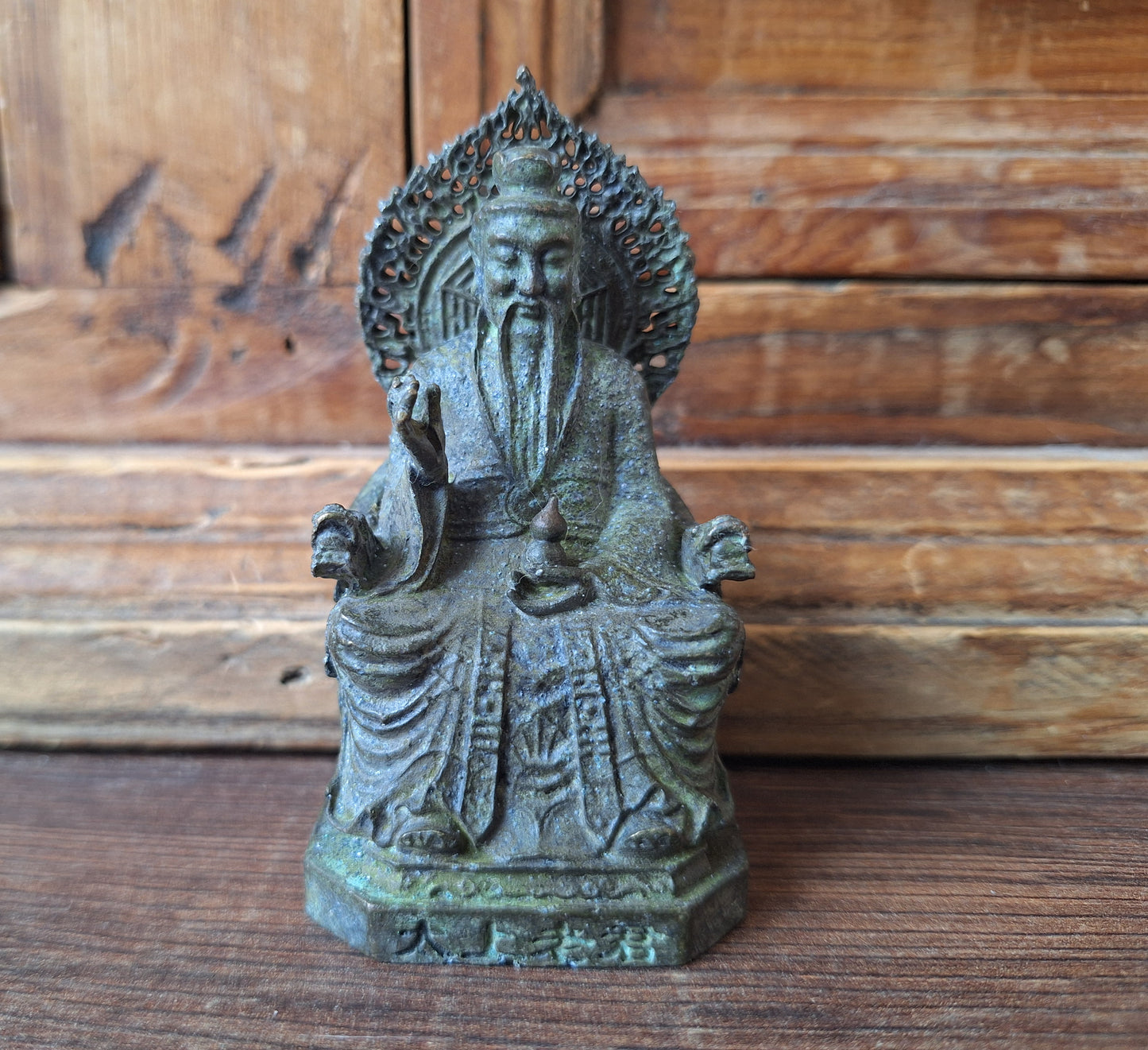 Bronze Taishang Laojun figurine